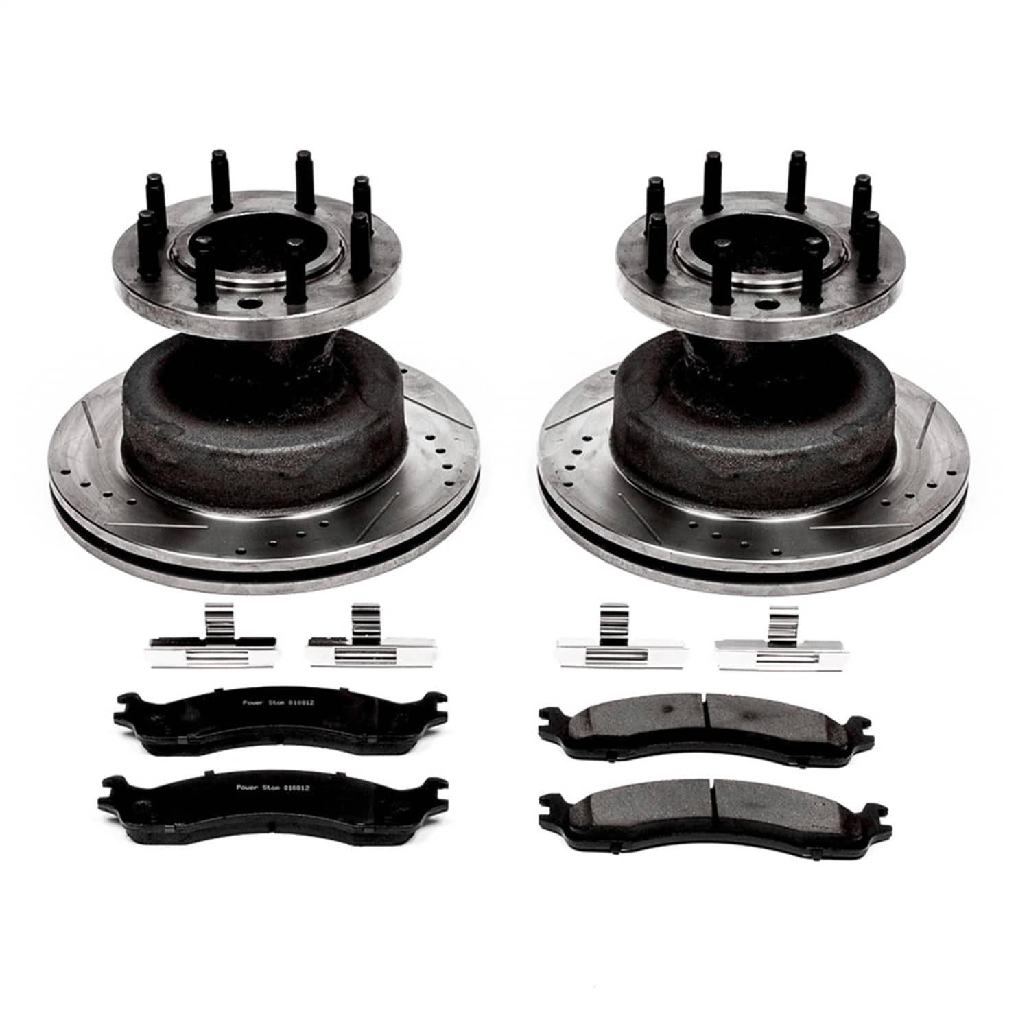 Power Stop - K5084 - Front - Disc Brake Pad and Rotor Kit