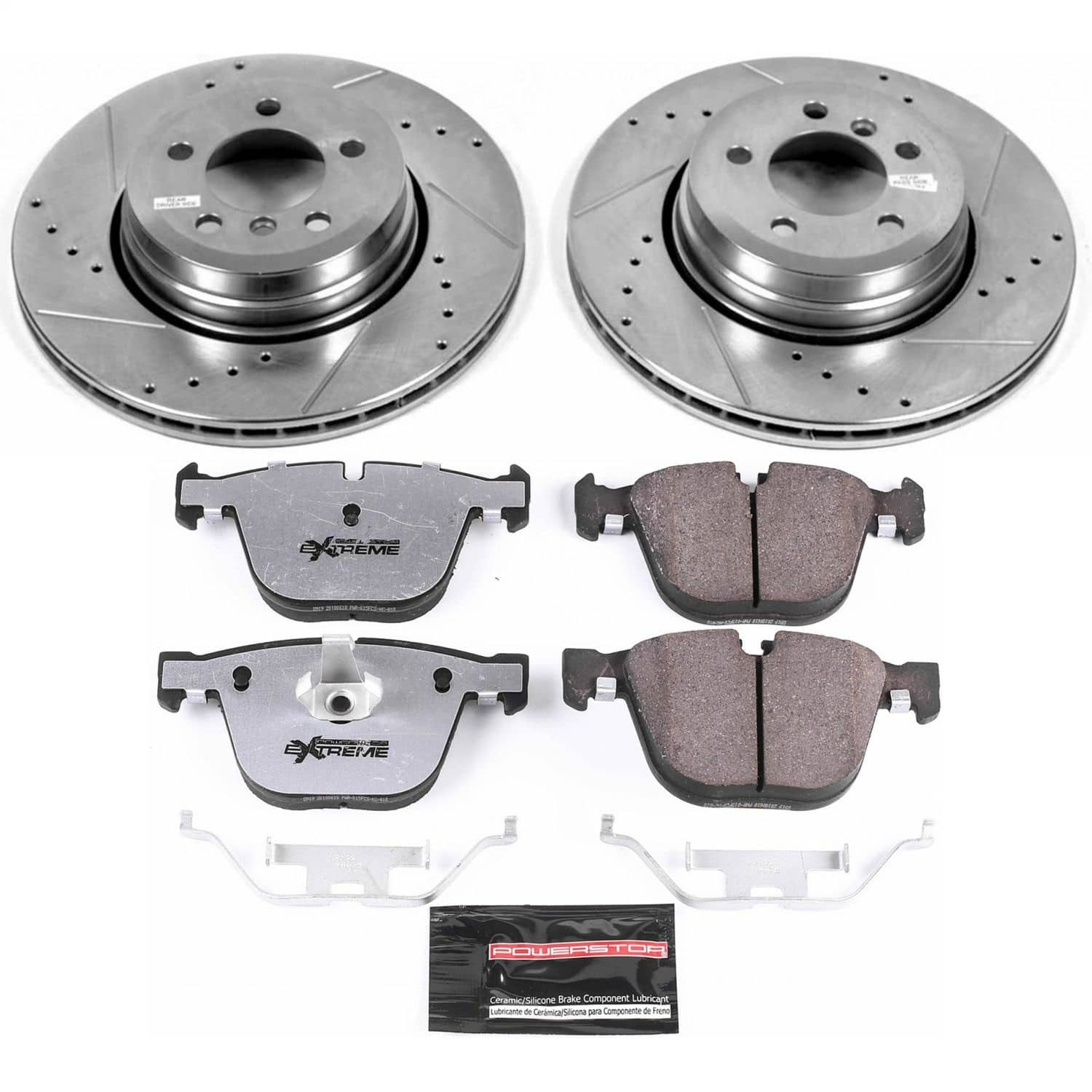Power Stop - K5283-26 - Rear - Disc Brake Pad and Rotor Kit
