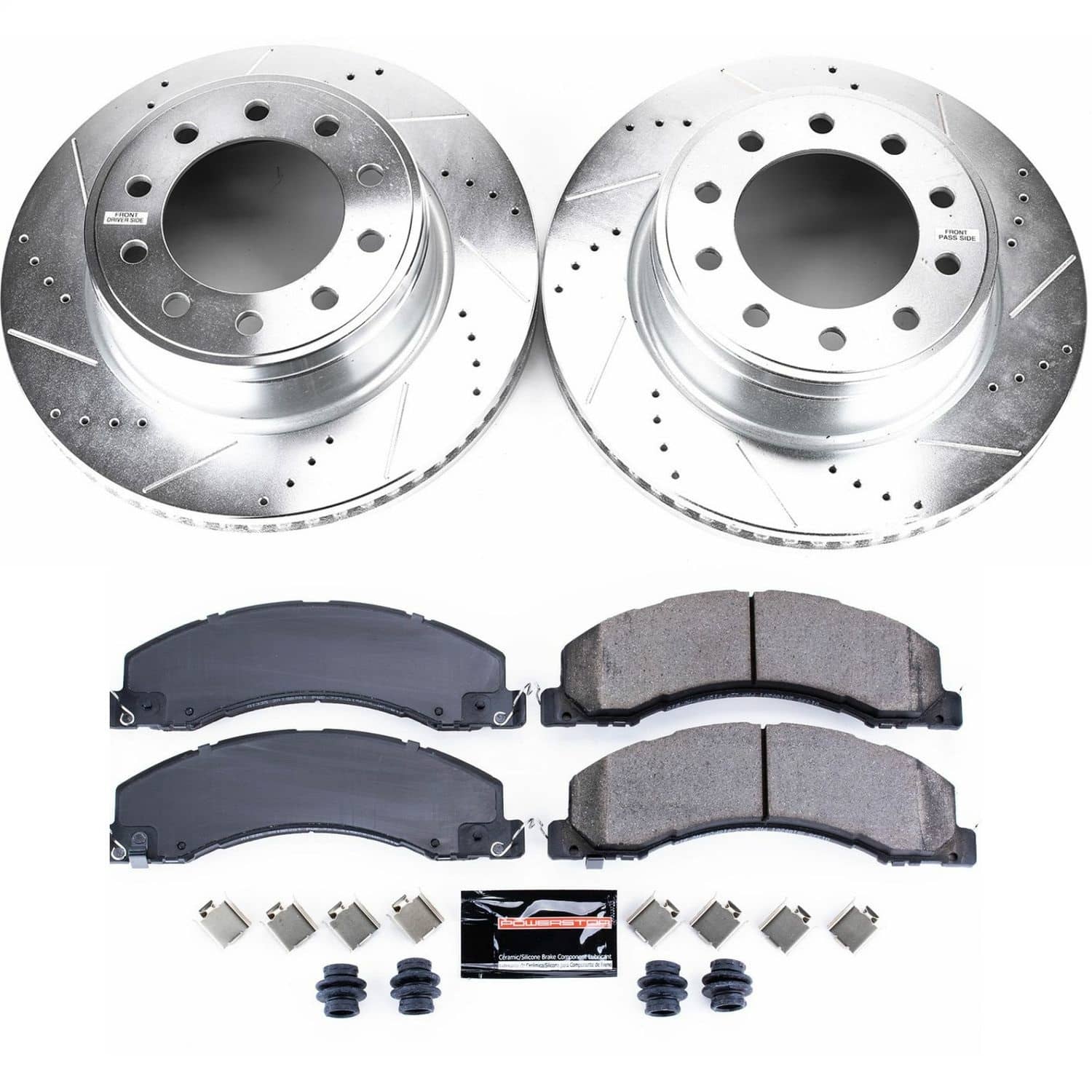 Power Stop - K5567 - Front - Disc Brake Pad and Rotor Kit