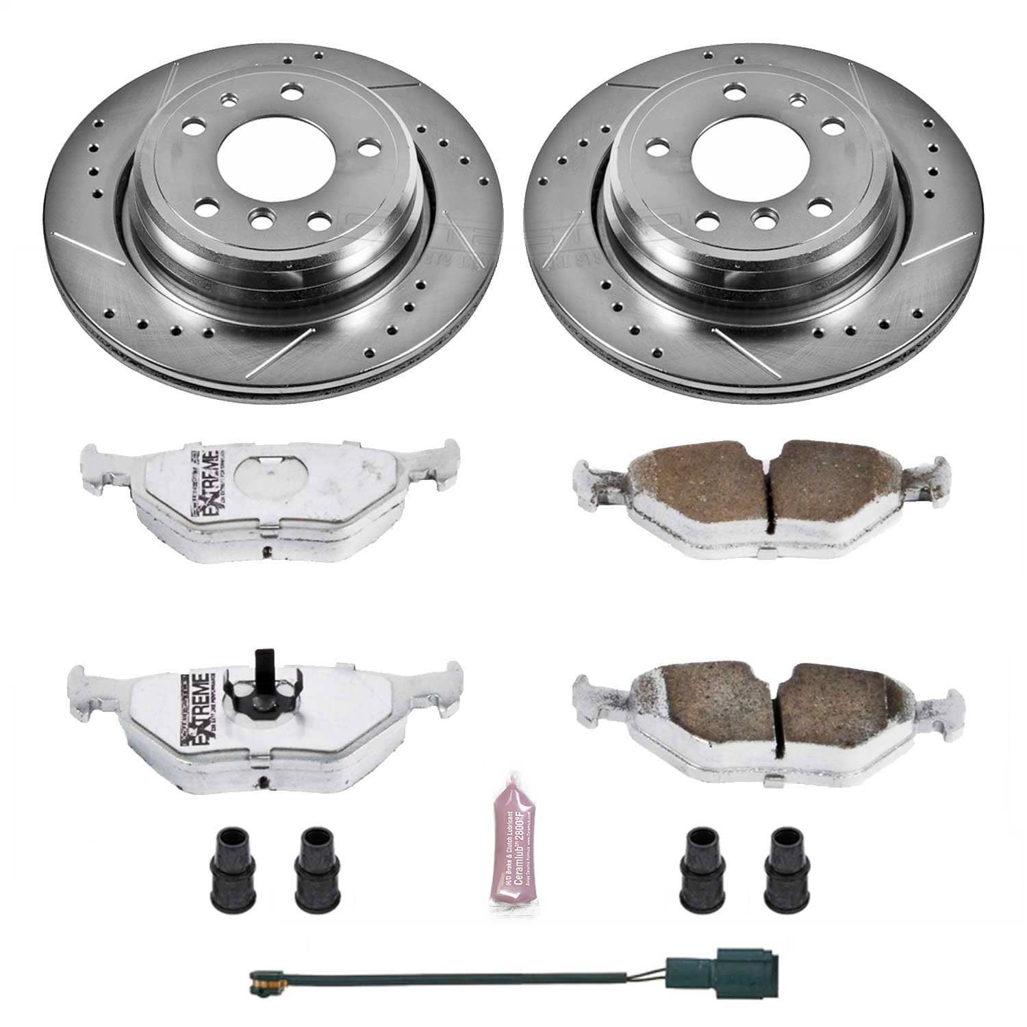 Power Stop - K557-26 - Rear - Disc Brake Pad and Rotor Kit