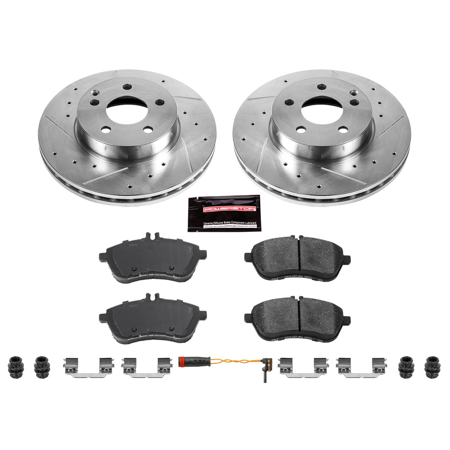 Power Stop - K5790 - Front - Disc Brake Pad and Rotor Kit