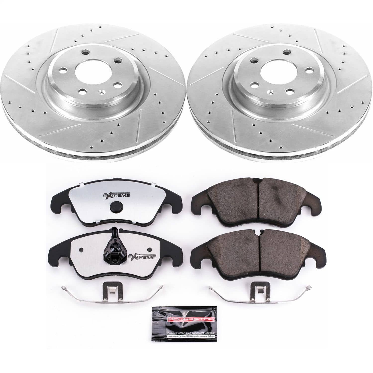 Power Stop - K6140-26 - Front - Disc Brake Pad and Rotor Kit