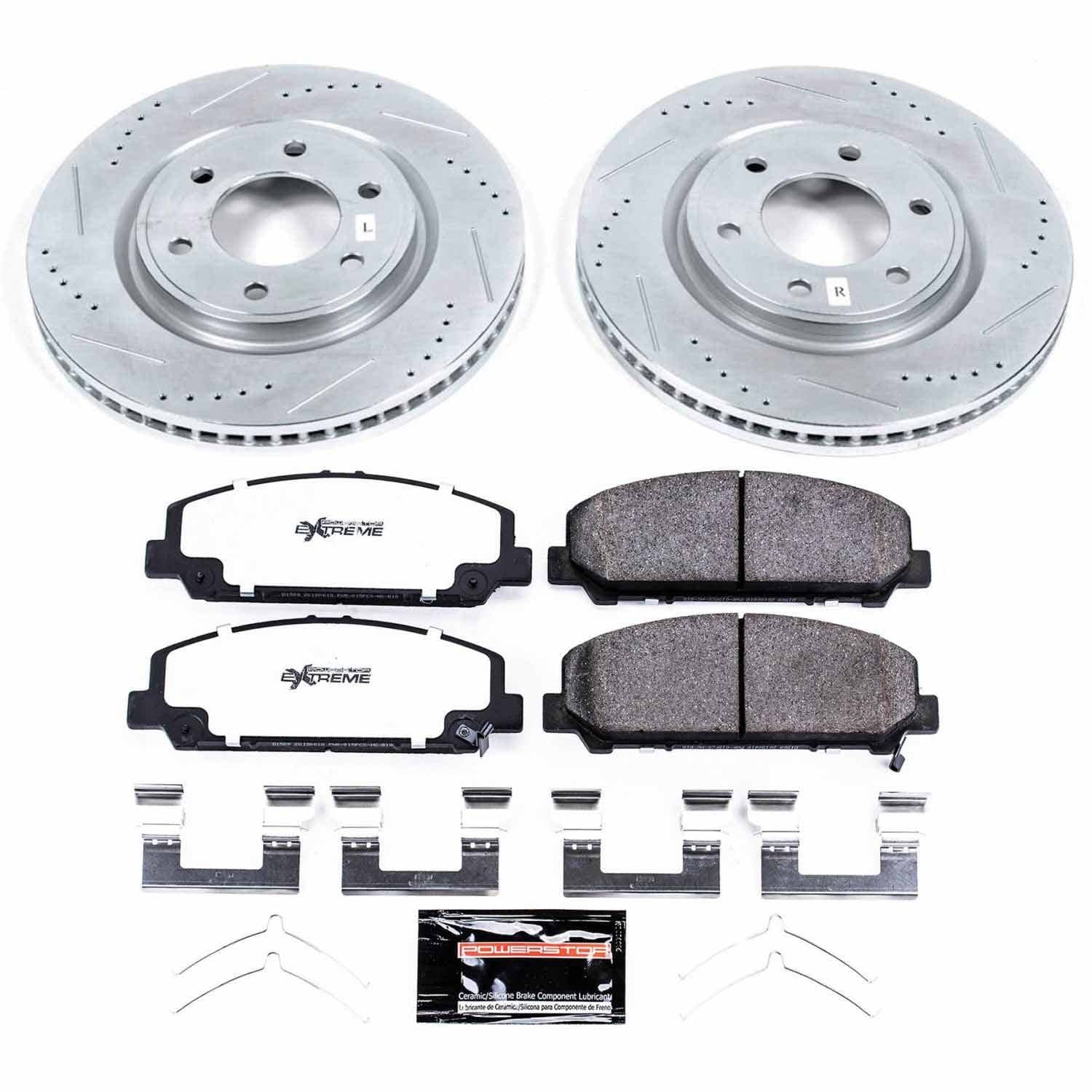 Power Stop - K6321-36 - Front - Disc Brake Pad and Rotor Kit