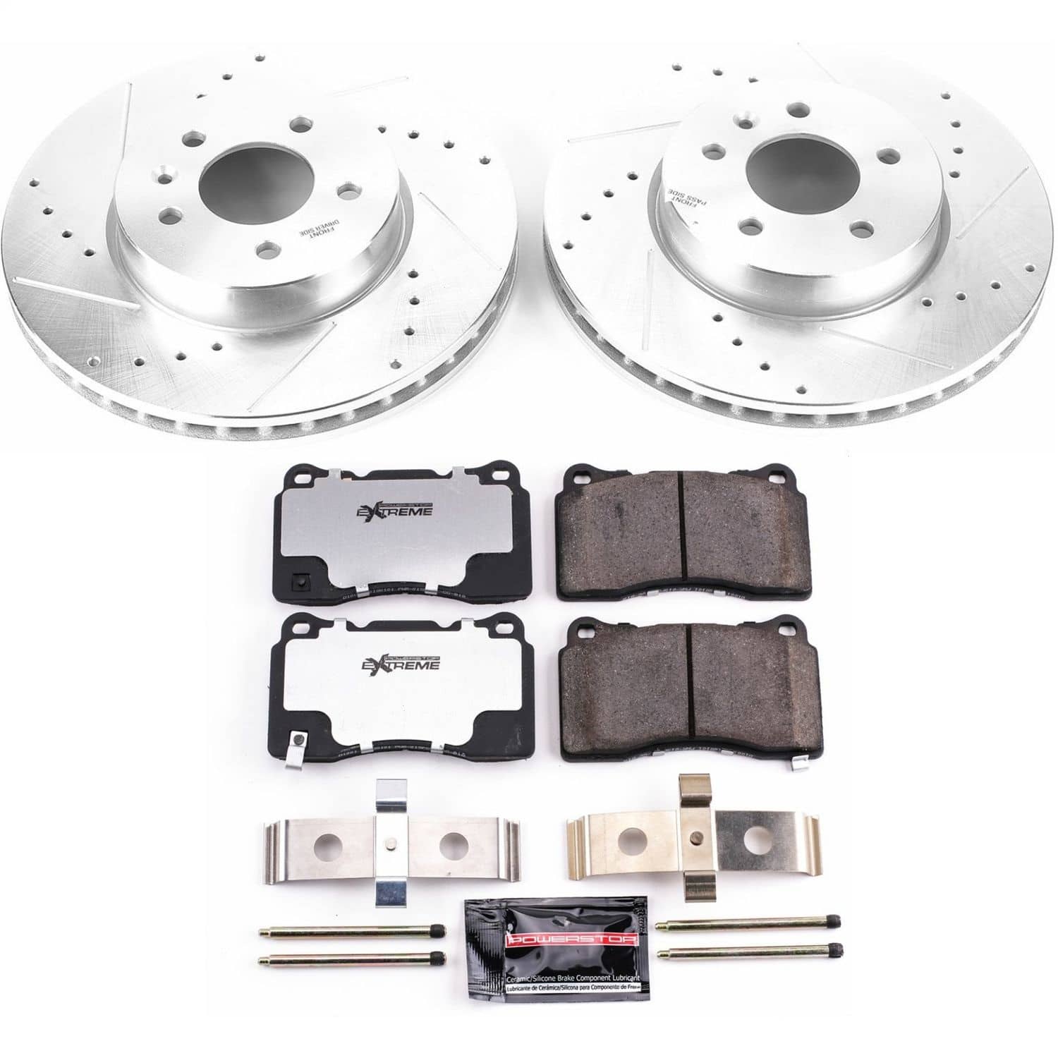 Power Stop - K6389-26 - Front - Disc Brake Pad and Rotor Kit