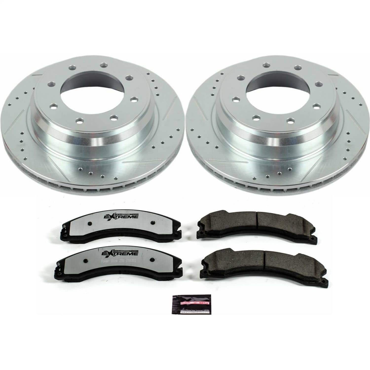 Power Stop - K6517-36 - Rear - Disc Brake Pad and Rotor Kit