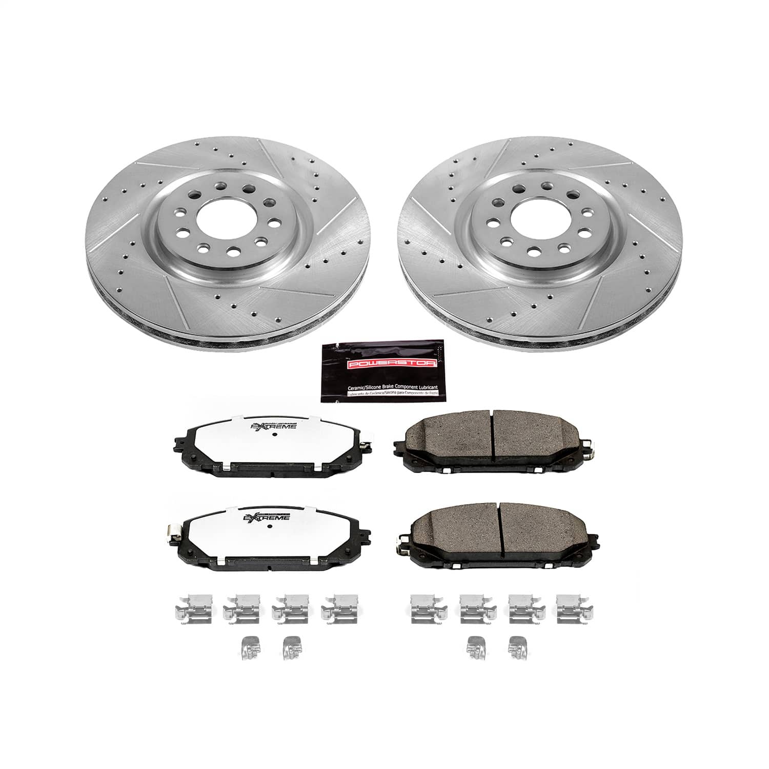 Power Stop - K6540-36 - Front - Disc Brake Pad and Rotor Kit