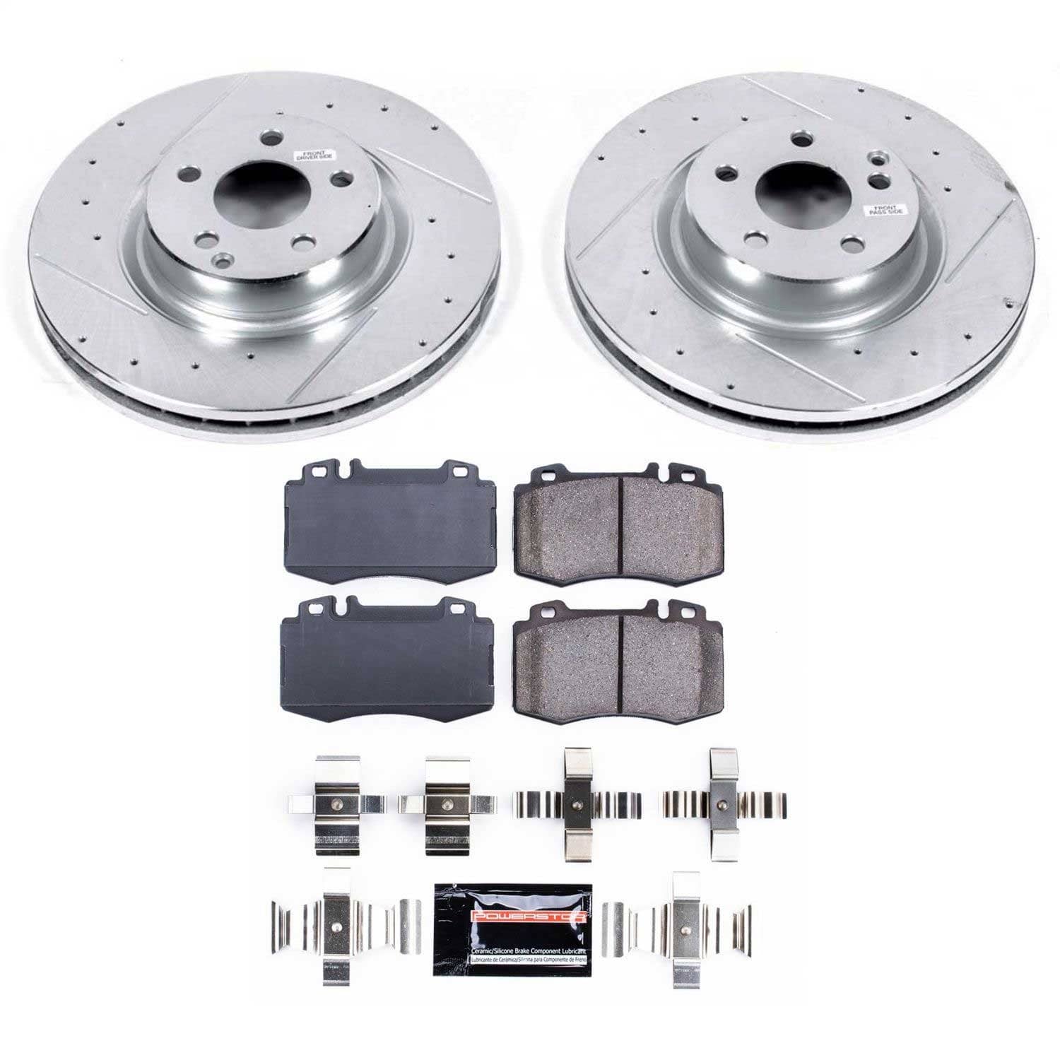 Power Stop - K6601 - Front - Disc Brake Pad and Rotor Kit