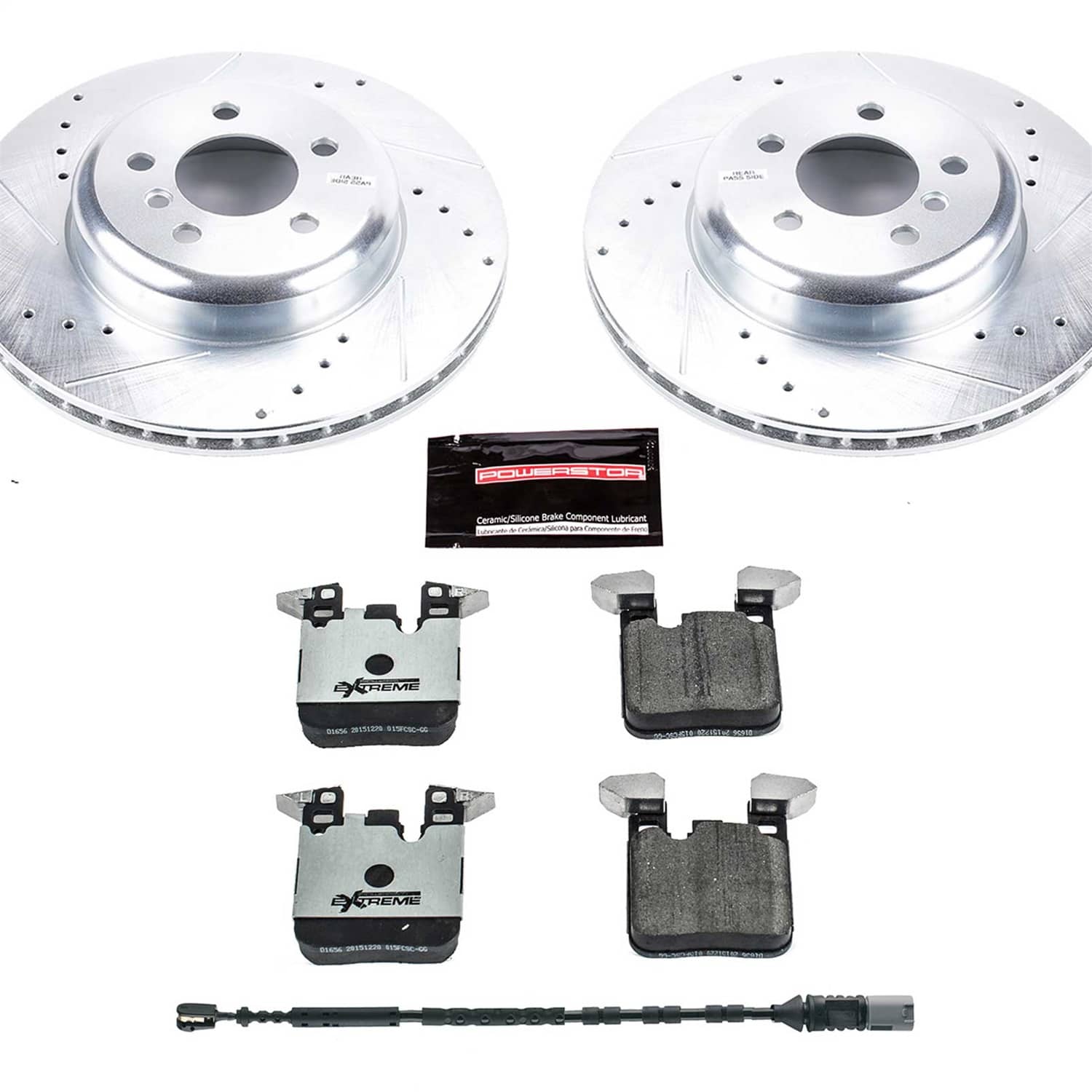Power Stop - K6672-26 - Rear - Disc Brake Pad and Rotor Kit