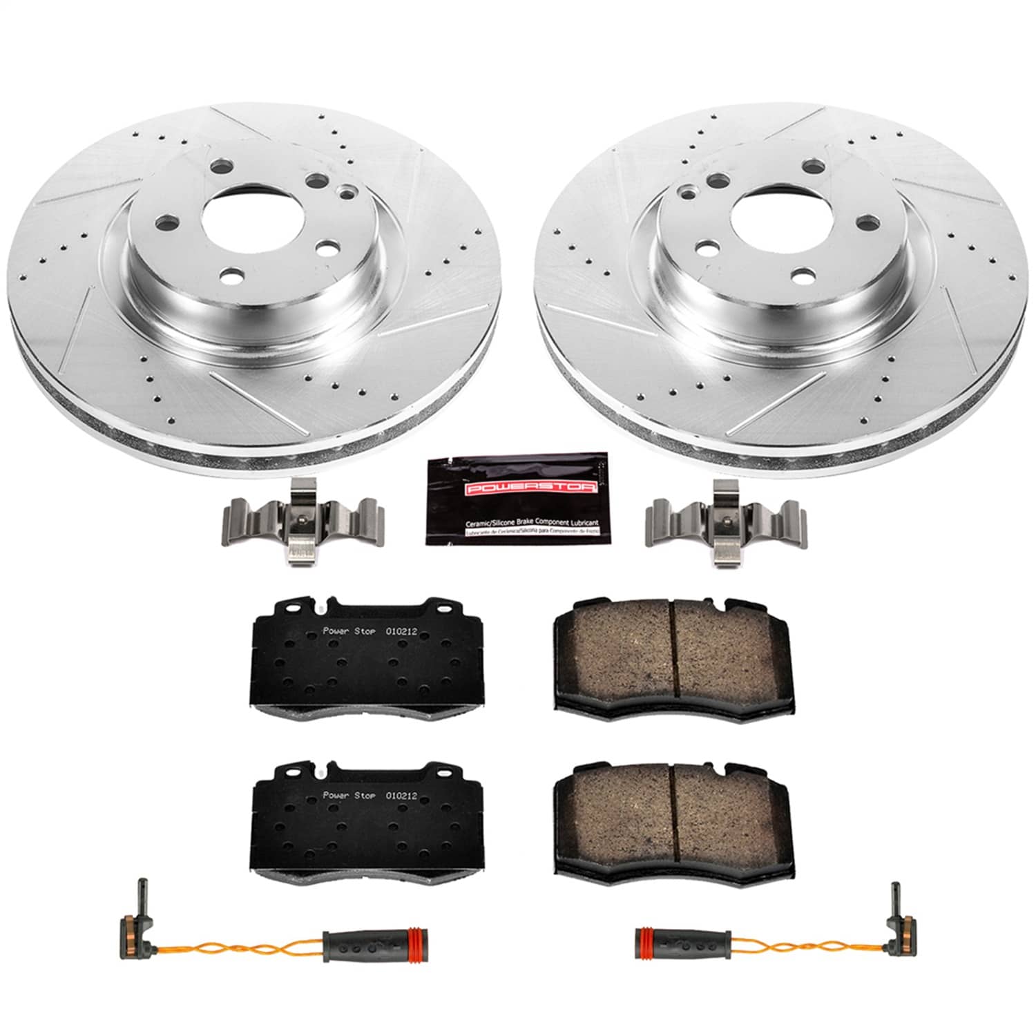 Power Stop - K6750 - Front - Disc Brake Pad and Rotor Kit