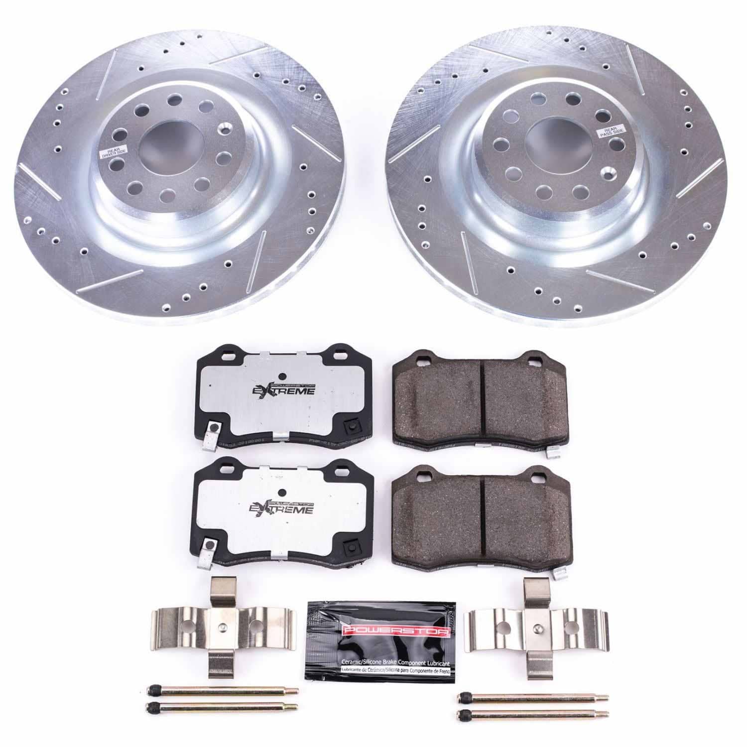 Power Stop - K6799-26 - Rear - Disc Brake Pad and Rotor Kit