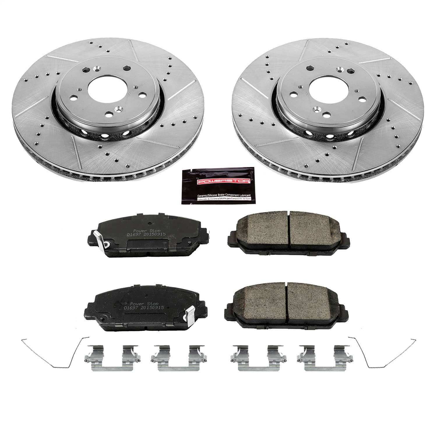 Power Stop - K6940 - Front - Disc Brake Pad and Rotor Kit
