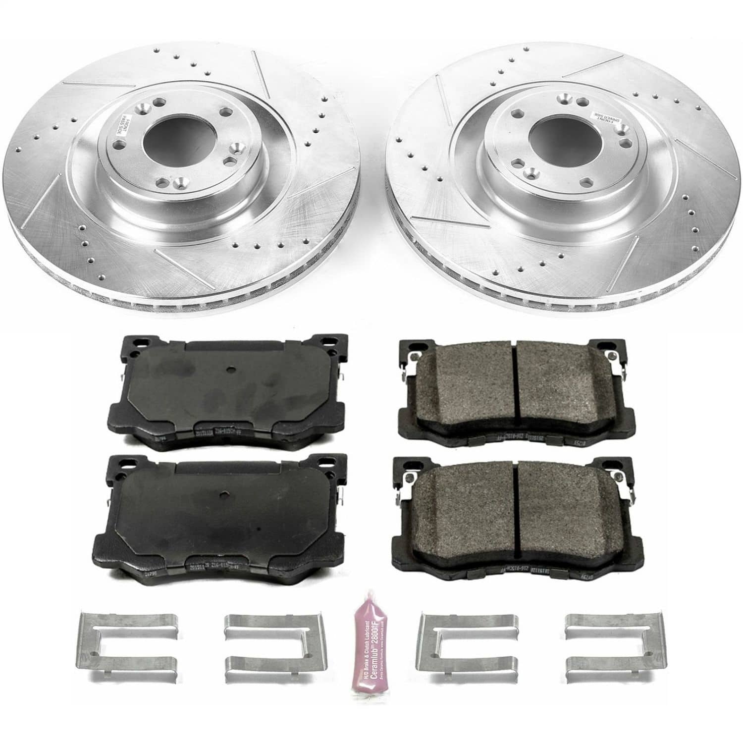 Power Stop - K7030 - Front - Disc Brake Pad and Rotor Kit
