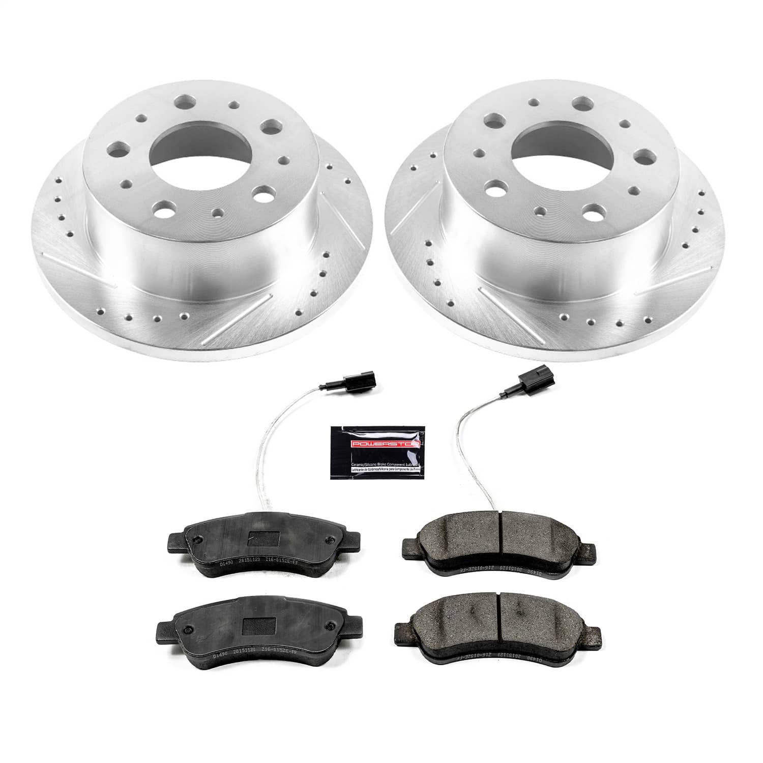Power Stop - K7310-36 - Rear - Disc Brake Pad and Rotor Kit