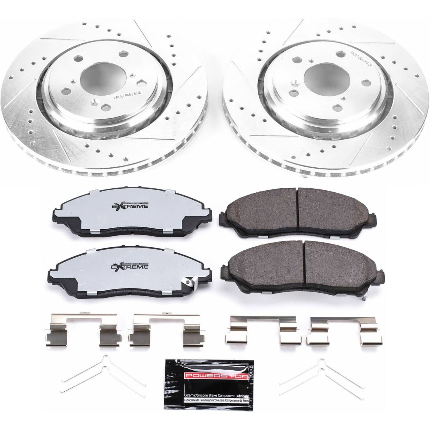 Power Stop - K7352-36 - Front - Disc Brake Pad and Rotor Kit