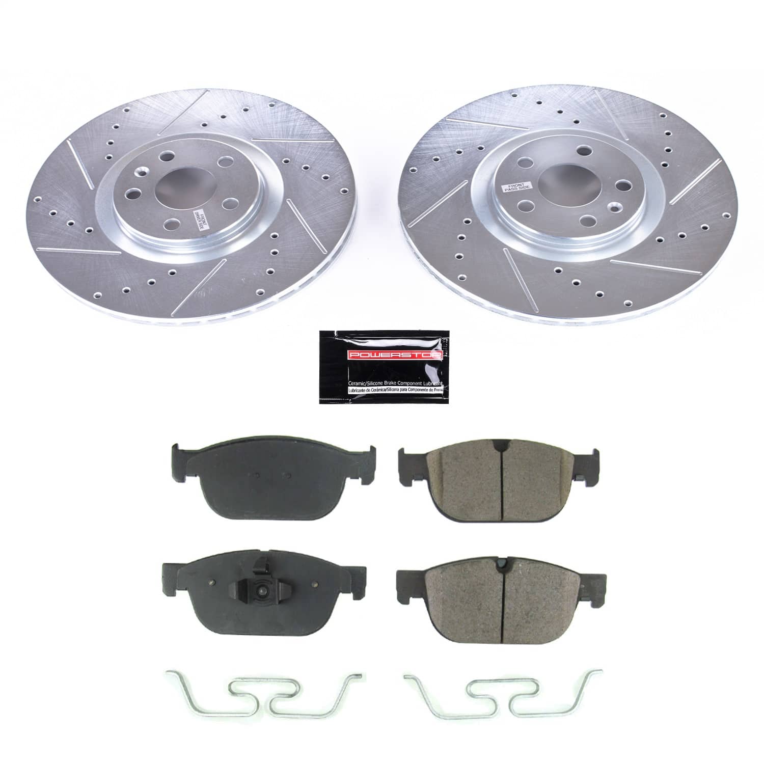 Power Stop - K7703 - Front - Disc Brake Pad and Rotor Kit