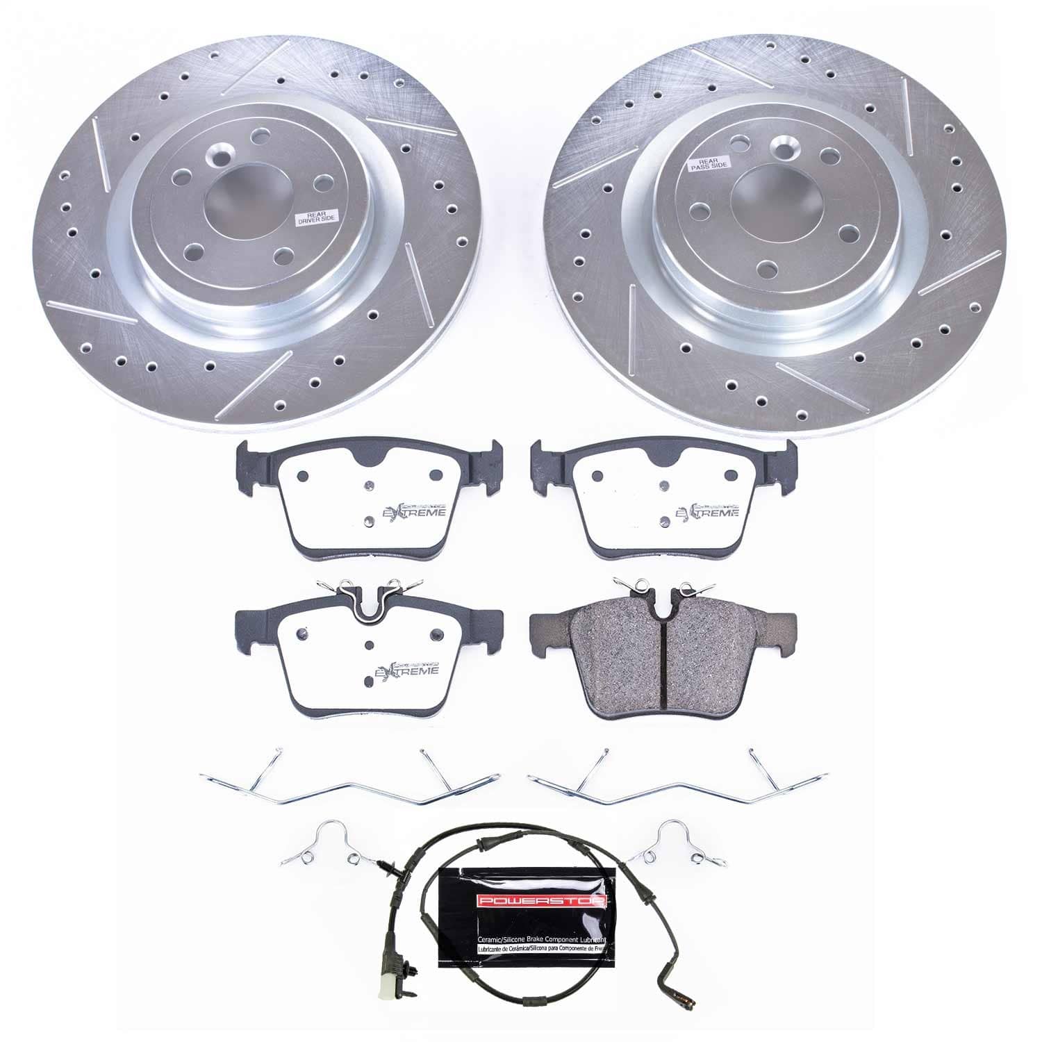Power Stop - K7733-36 - Rear - Disc Brake Pad and Rotor Kit