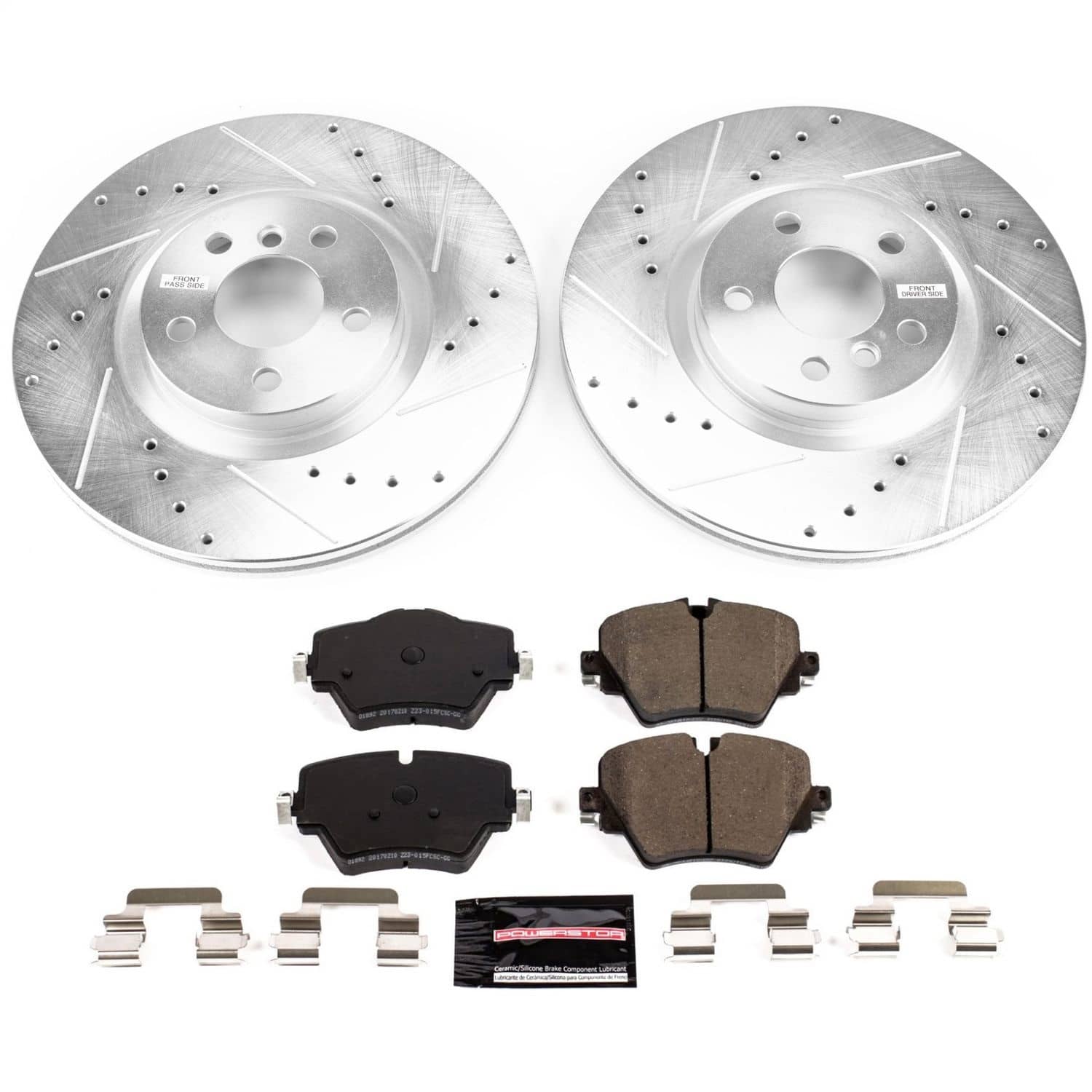 Power Stop - K7888 - Front - Disc Brake Pad and Rotor Kit