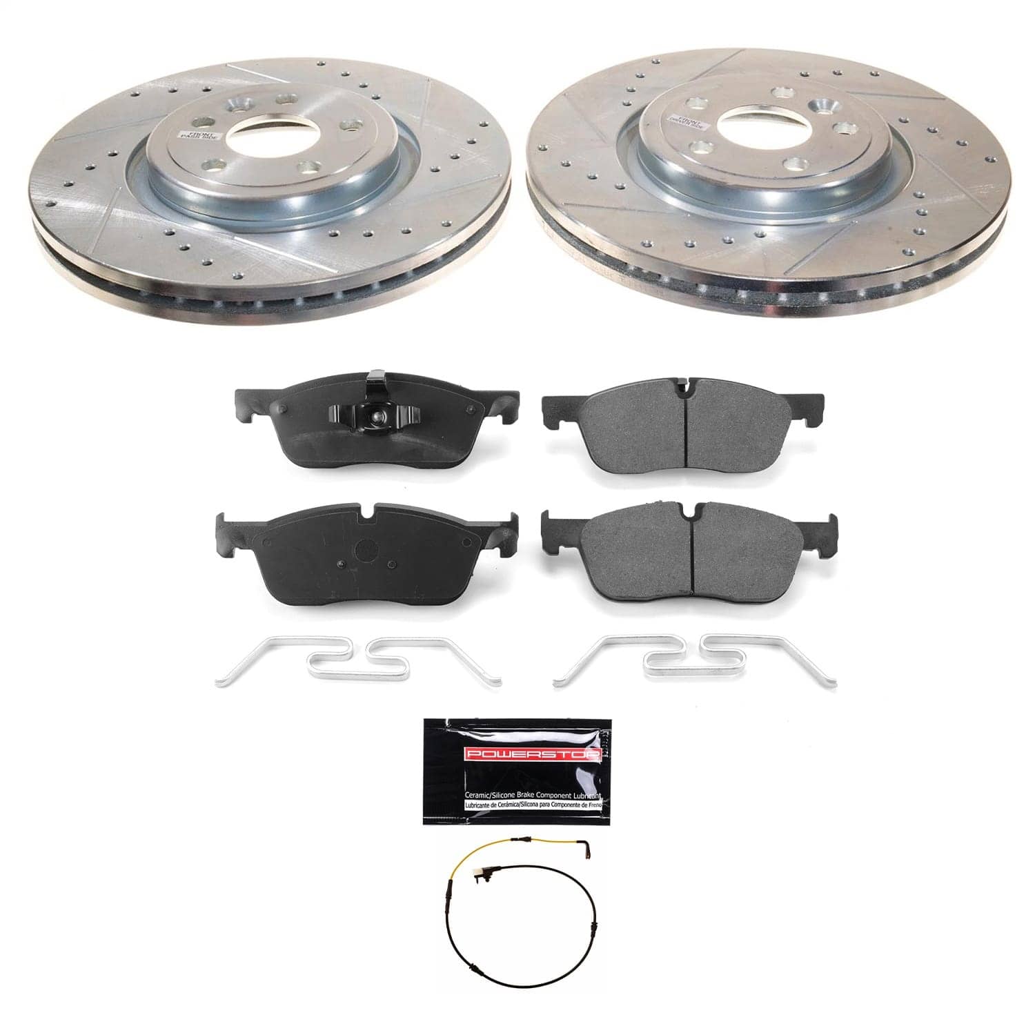 Power Stop - K8205 - Front - Disc Brake Pad and Rotor Kit