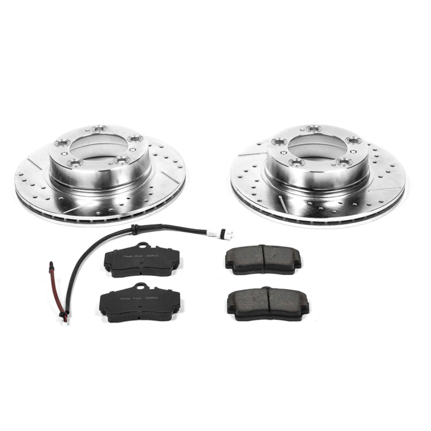 Power Stop - K857 - Rear - Disc Brake Pad and Rotor Kit