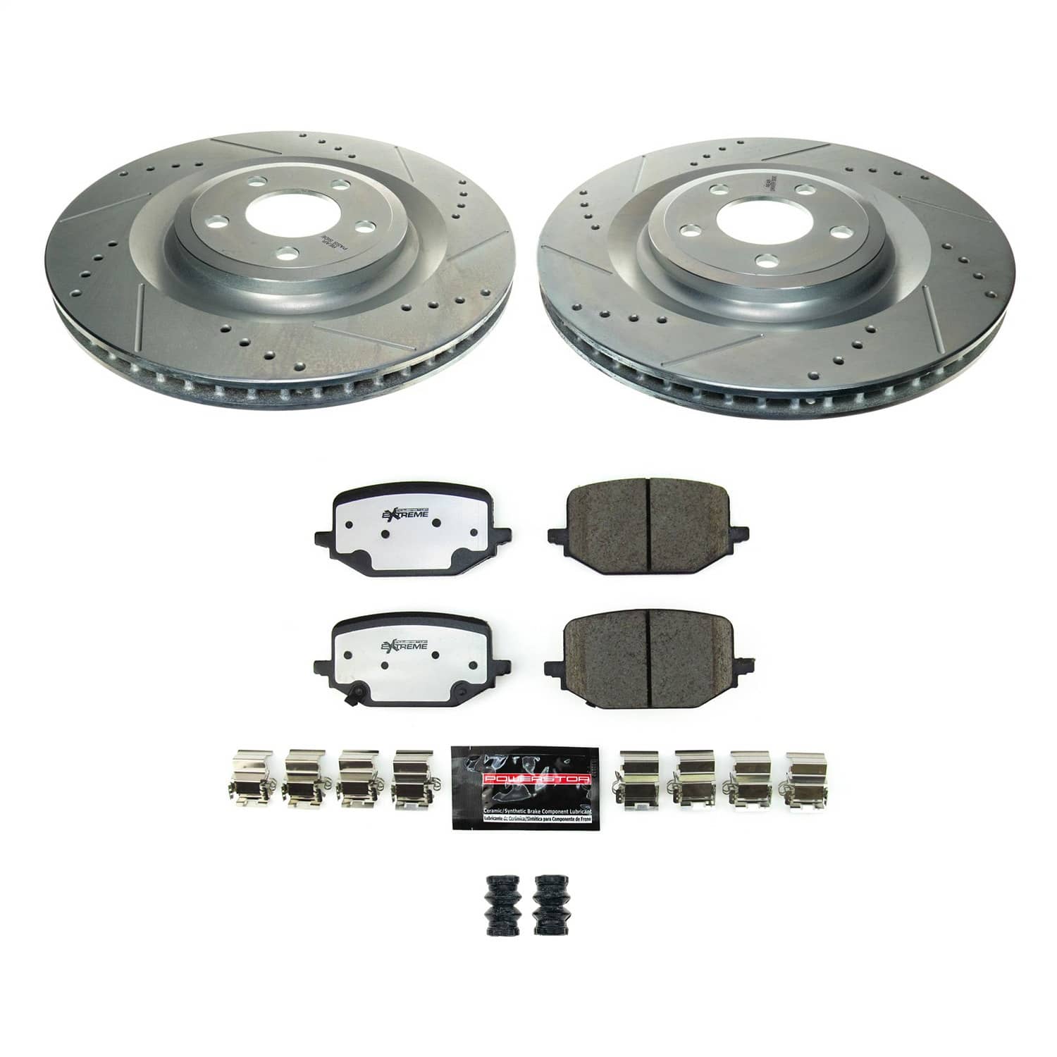 Power Stop - K8682-36 - Rear - Disc Brake Pad and Rotor Kit