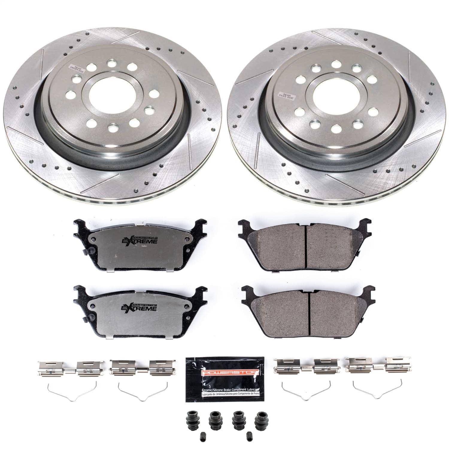 Power Stop - K8873-36 - Rear - Disc Brake Pad and Rotor Kit