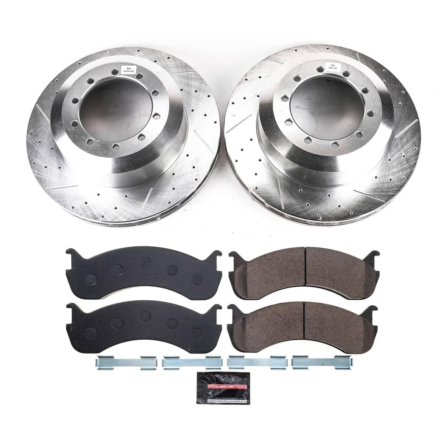 Power Stop - K9123-36 - Front - Disc Brake Pad and Rotor Kit