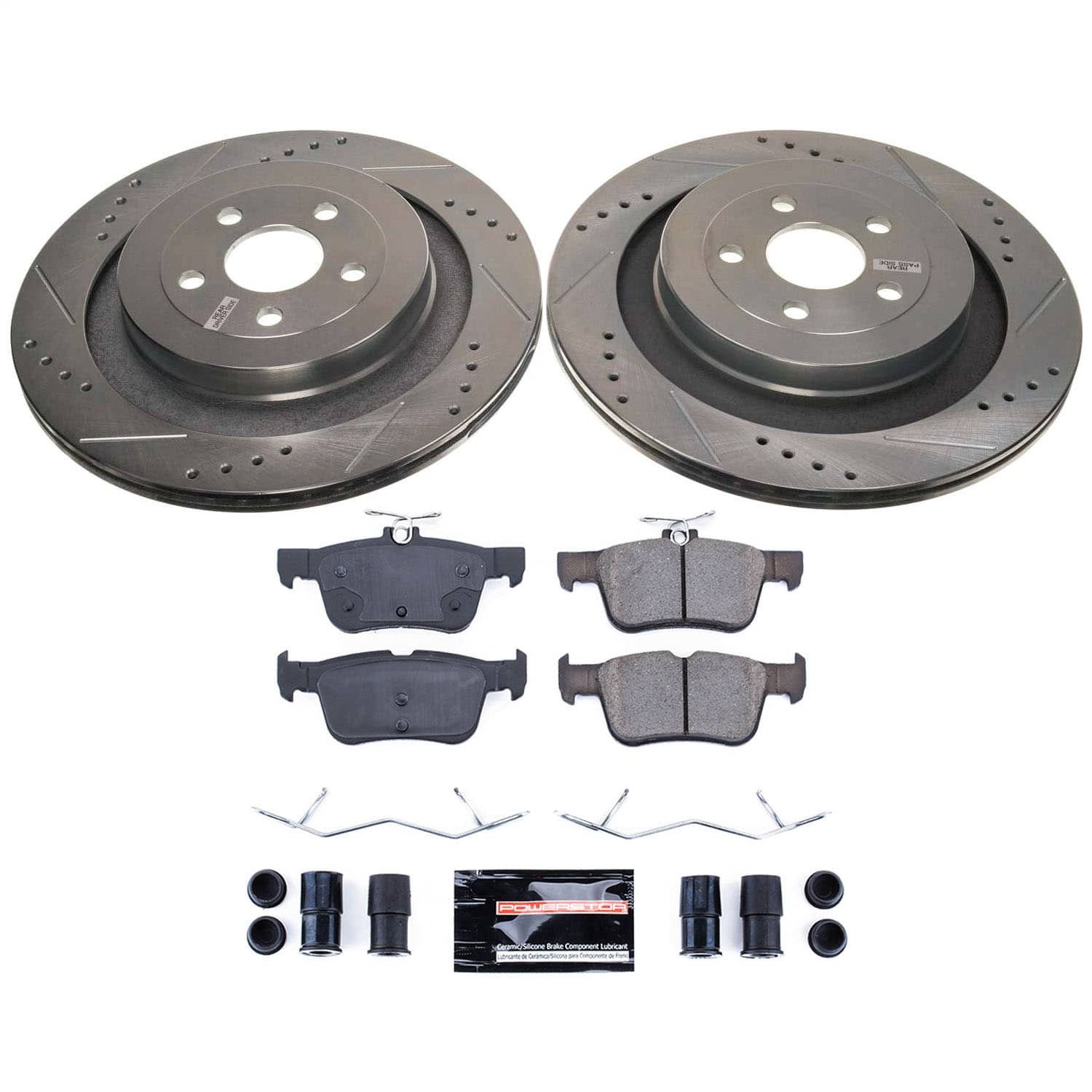 Power Stop - K9211 - Rear - Disc Brake Caliper Set