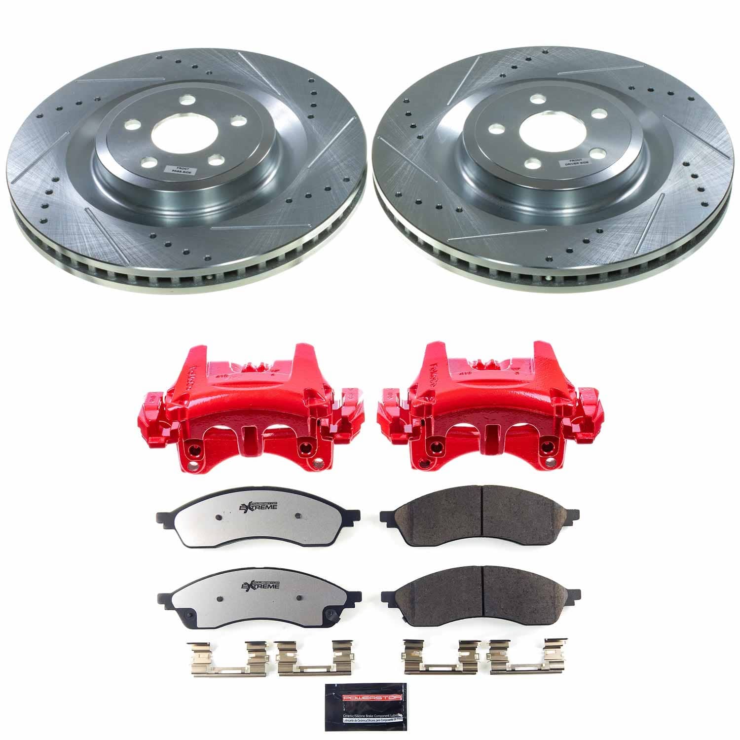 Power Stop - KC9201-36 - Front - Disc Brake Caliper Set