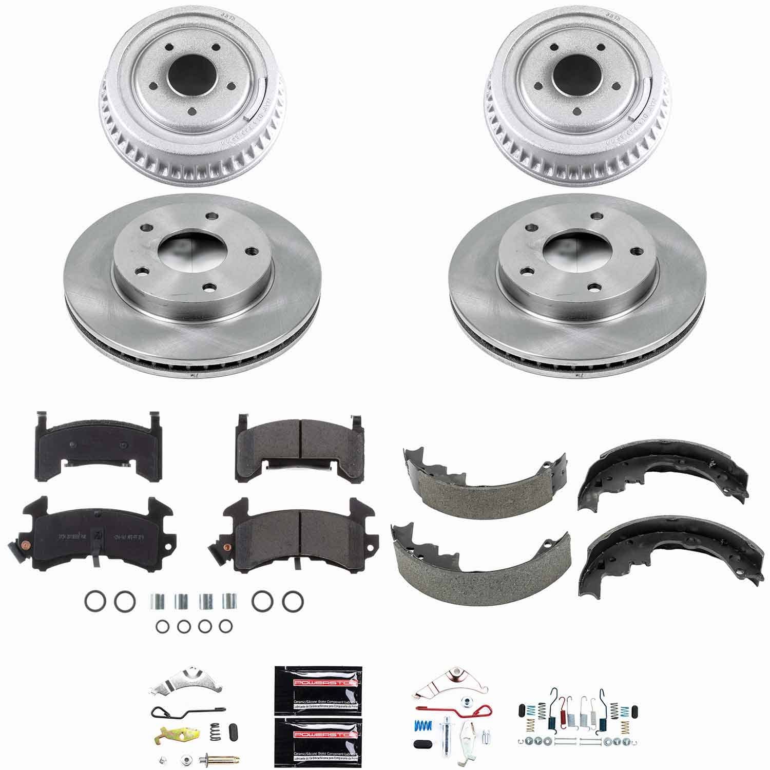 Power Stop - KOE15052DK - Complete Vehicle Disc/Drum Brake Kit