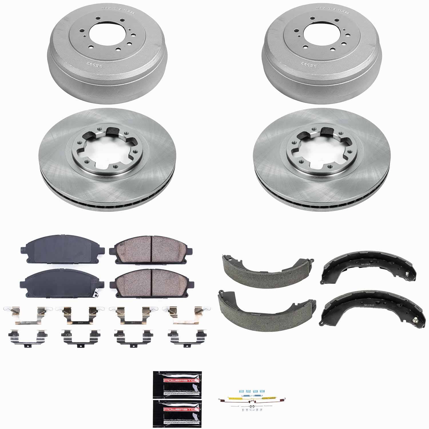 Power Stop - KOE15115DK - Complete Vehicle Disc/Drum Brake Kit