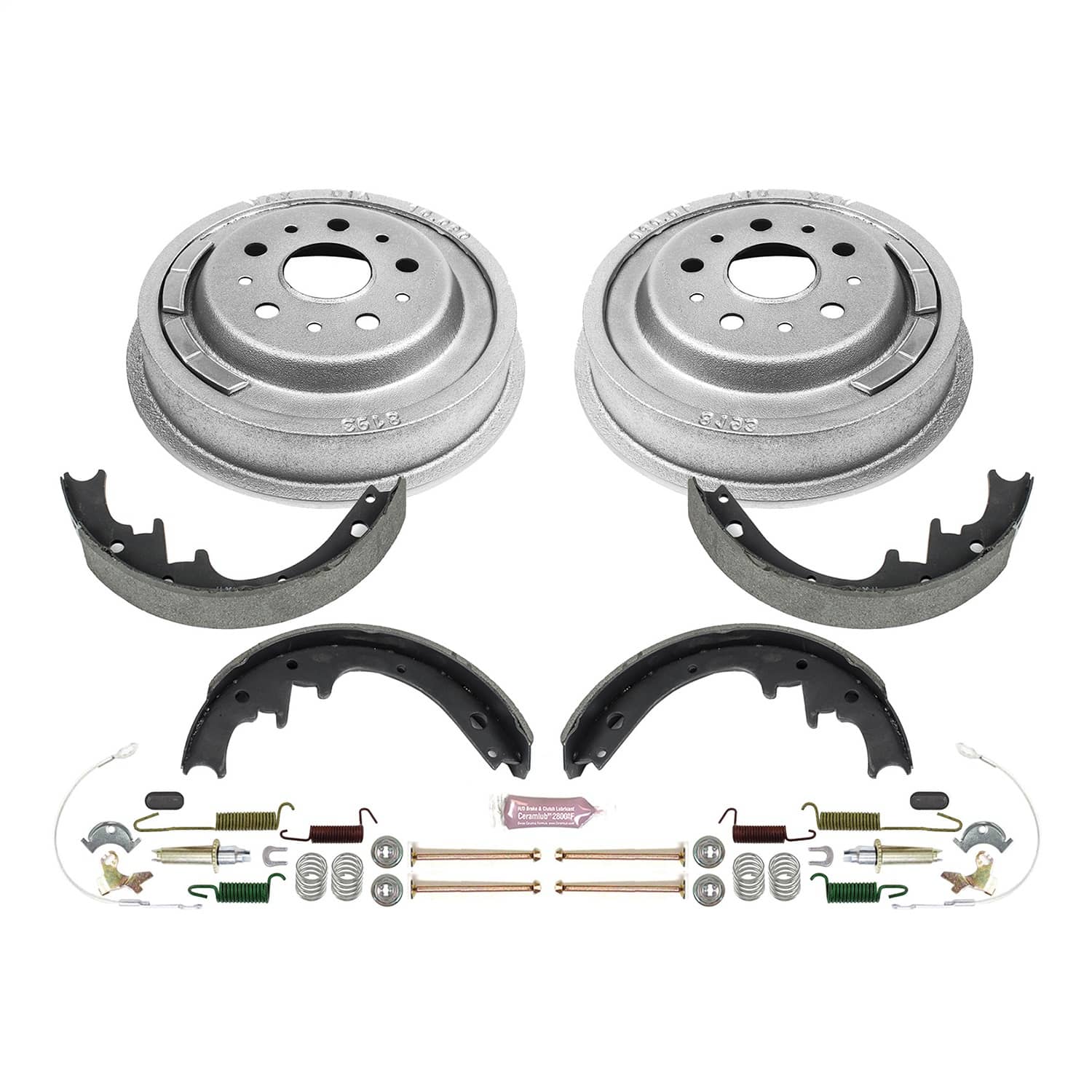Power Stop - KOE15270DK - Rear - Drum Brake Shoe and Drum Kit