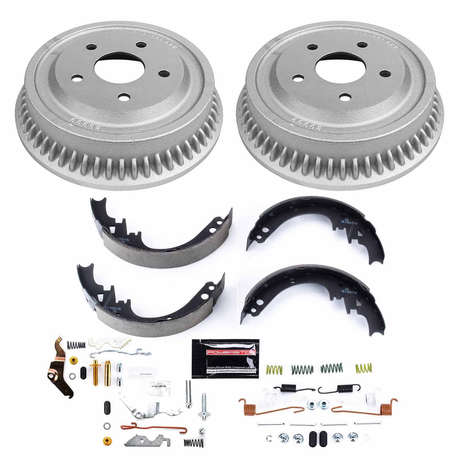 Power Stop - KOE15283DK - Rear - Drum Brake Shoe and Drum Kit