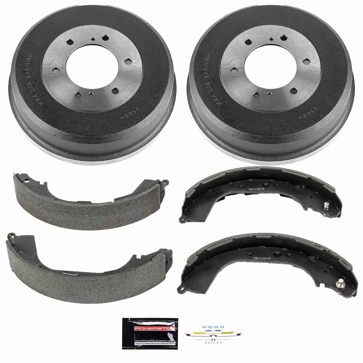 Power Stop - KOE15320DK - Rear - Drum Brake Shoe and Drum Kit