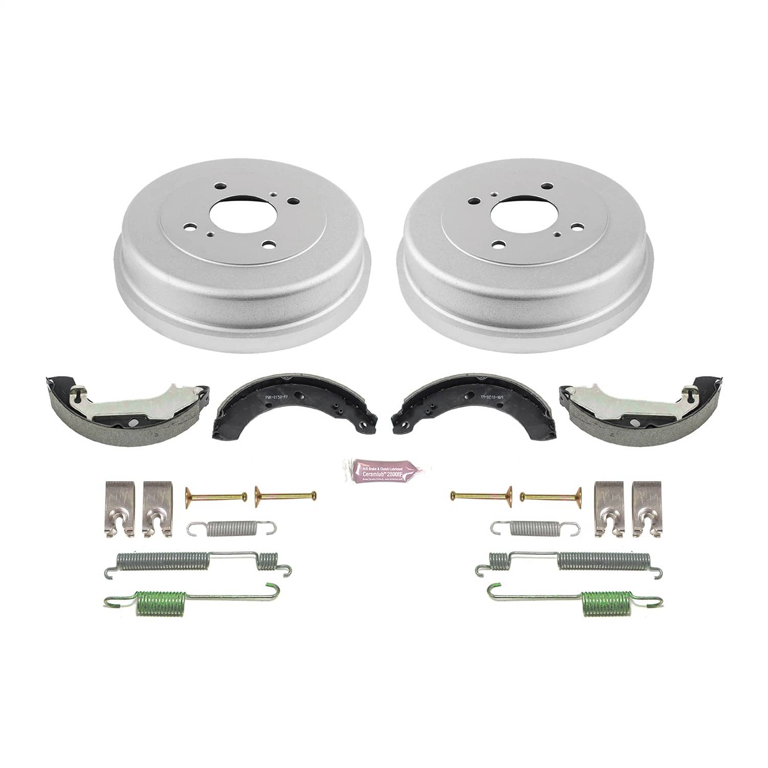 Power Stop - KOE15369DK - Rear - Drum Brake Shoe and Drum Kit