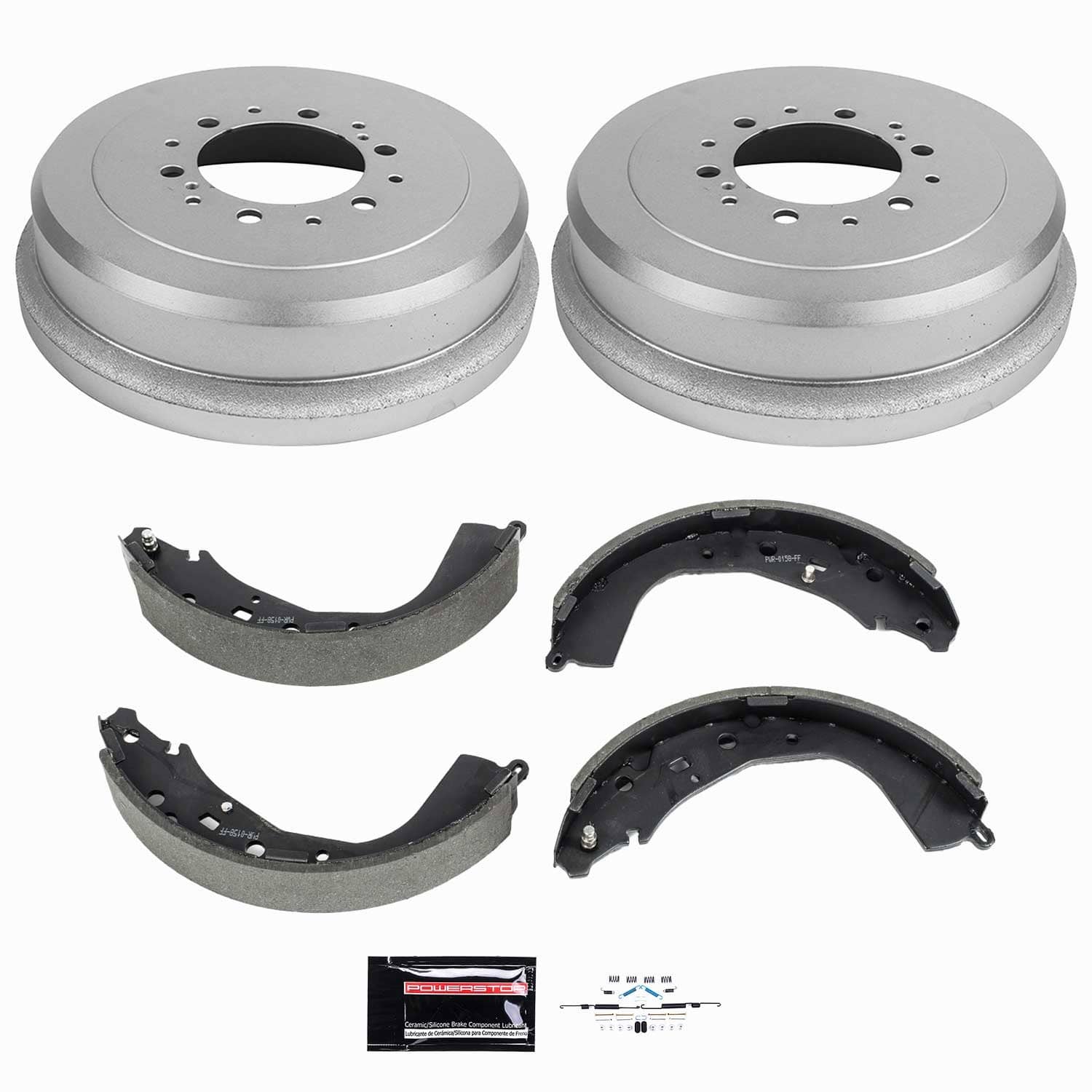 Power Stop - KOE15373DK - Rear - Drum Brake Shoe and Drum Kit