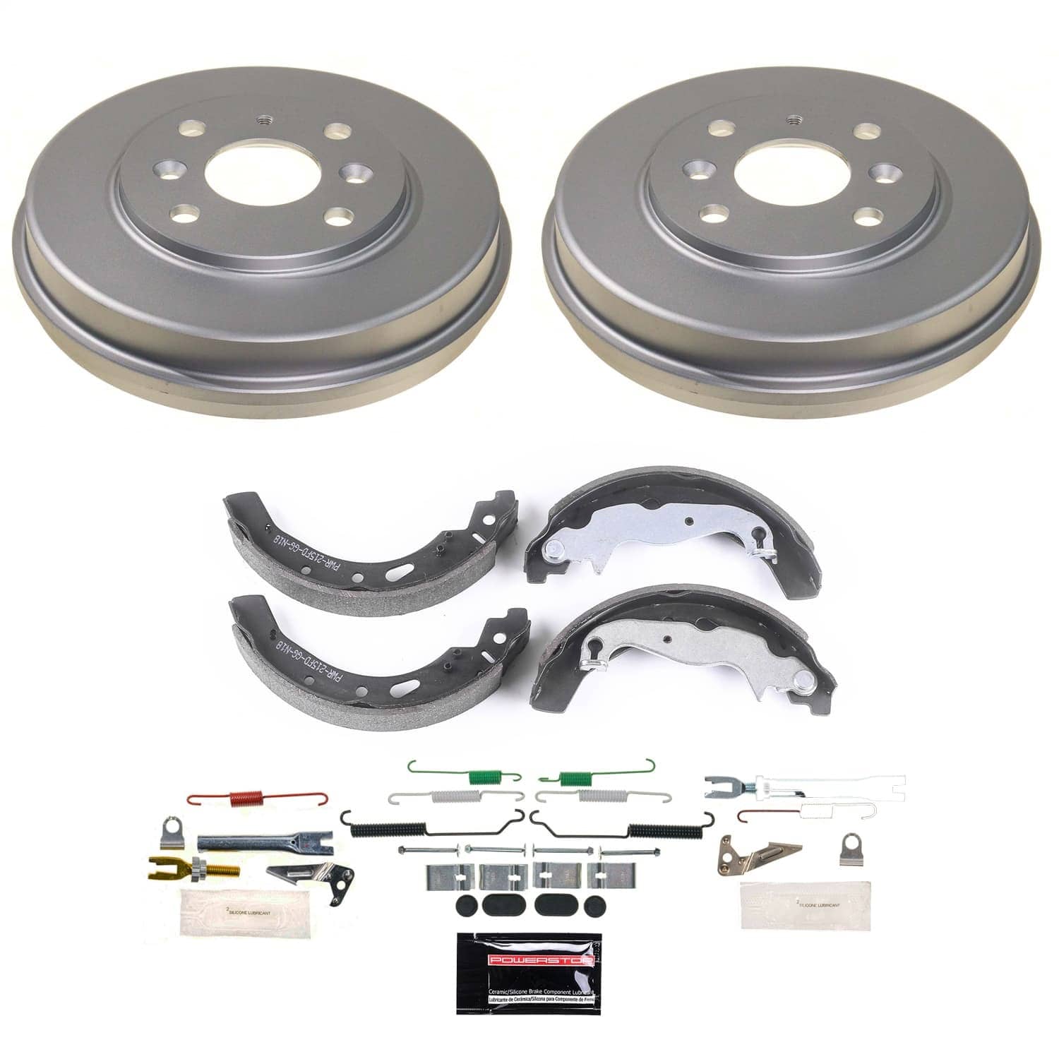 Power Stop - KOE15480DK - Rear - Drum Brake Shoe and Drum Kit