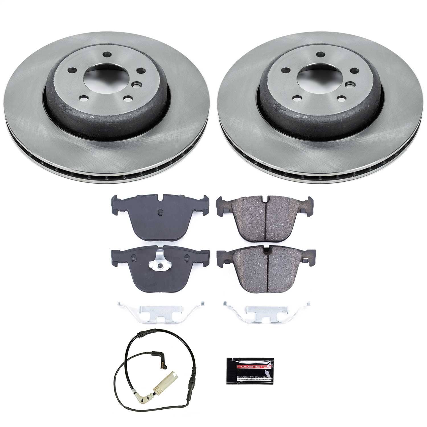 Power Stop - KOE2940 - Rear - Disc Brake Pad and Rotor Kit