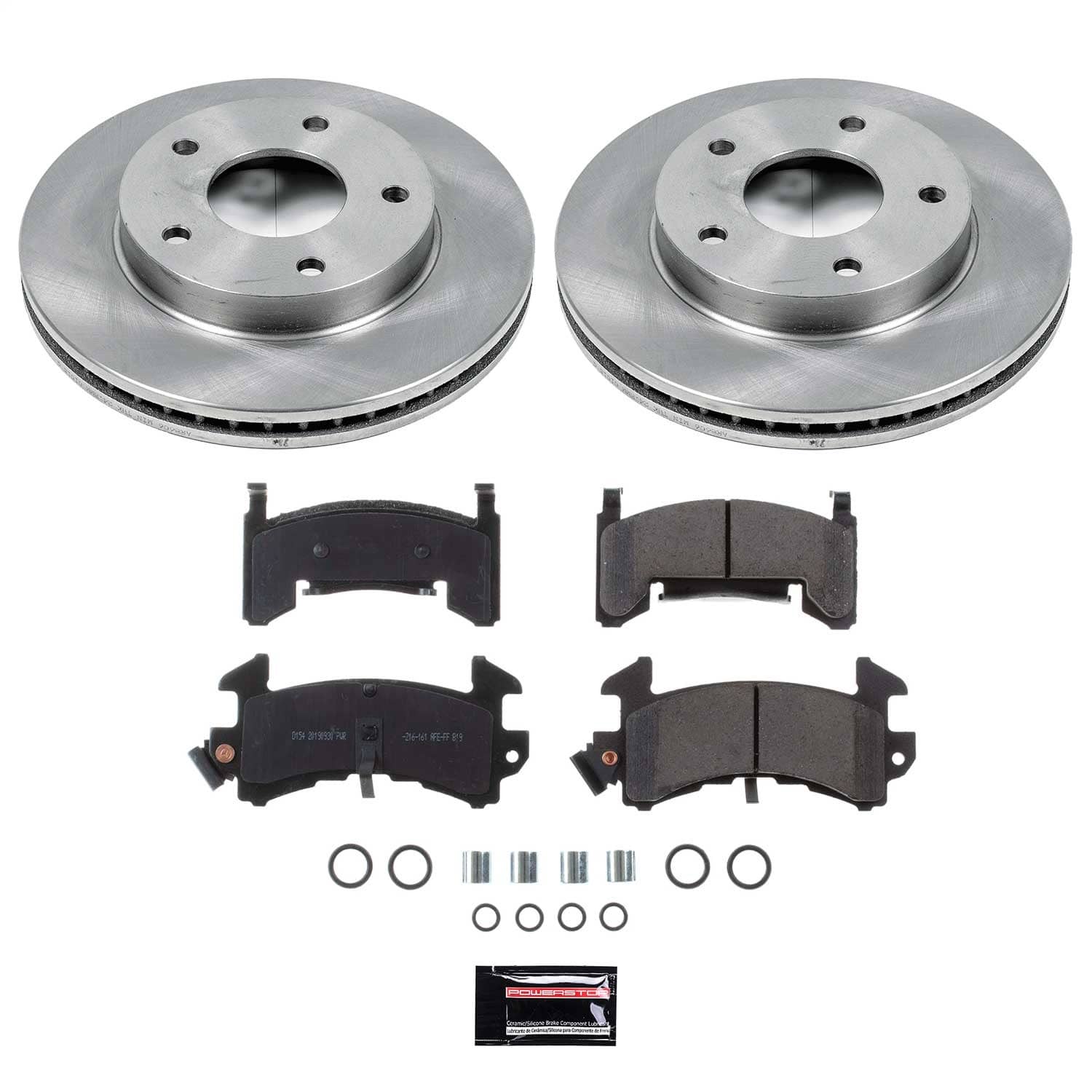 Power Stop - KOE3003 - Rear - Disc Brake Pad and Rotor Kit