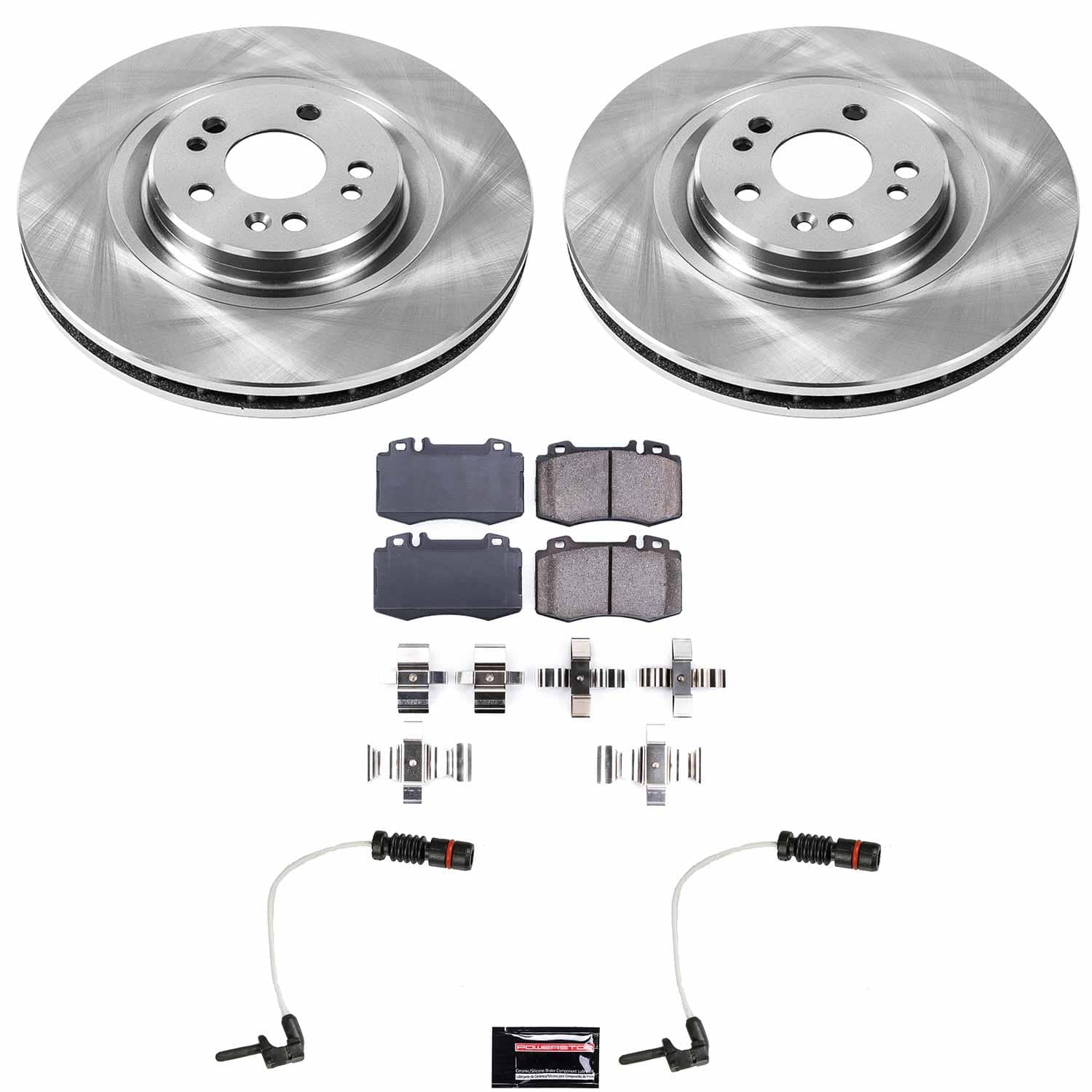 Power Stop - KOE5236 - Front - Disc Brake Pad and Rotor Kit