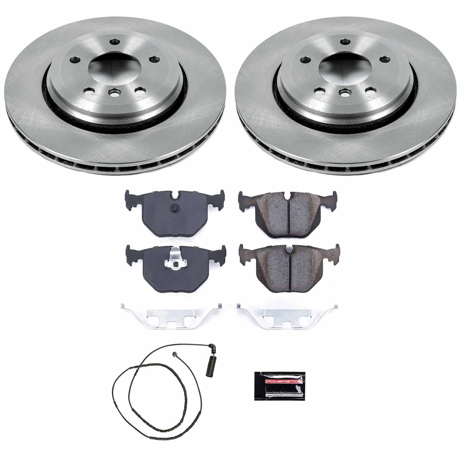 Power Stop - KOE5729 - Rear - Disc Brake Pad and Rotor Kit