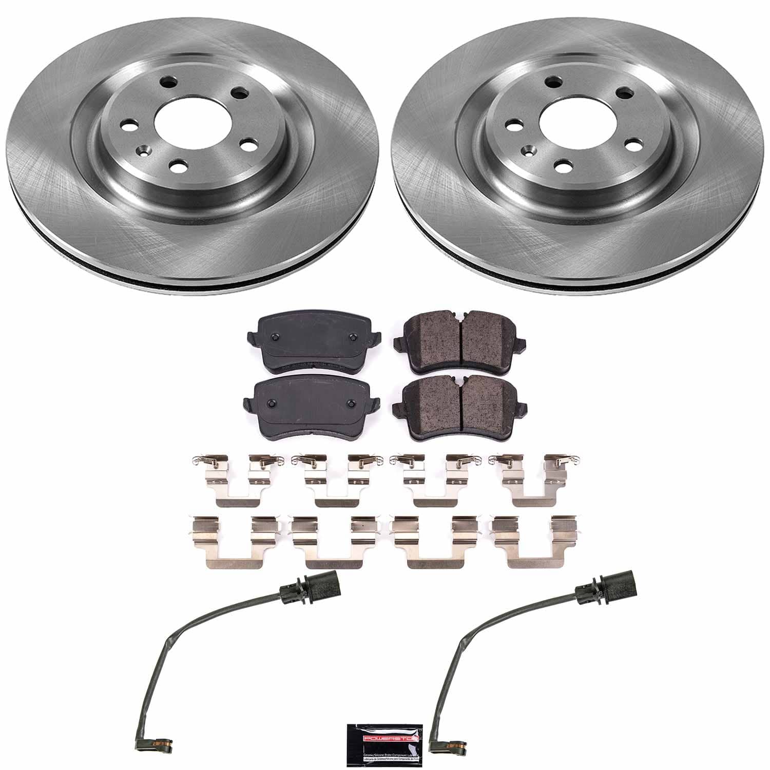 Power Stop - KOE6001 - Rear - Disc Brake Pad and Rotor Kit