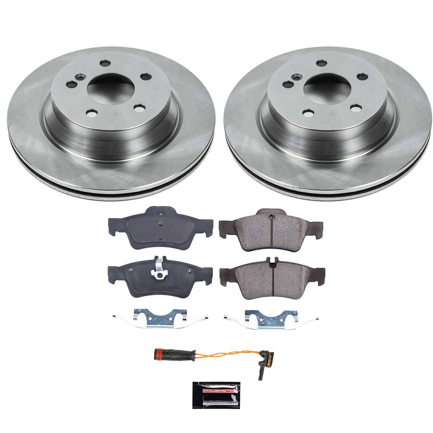 Power Stop - KOE6359 - Rear - Disc Brake Pad and Rotor Kit