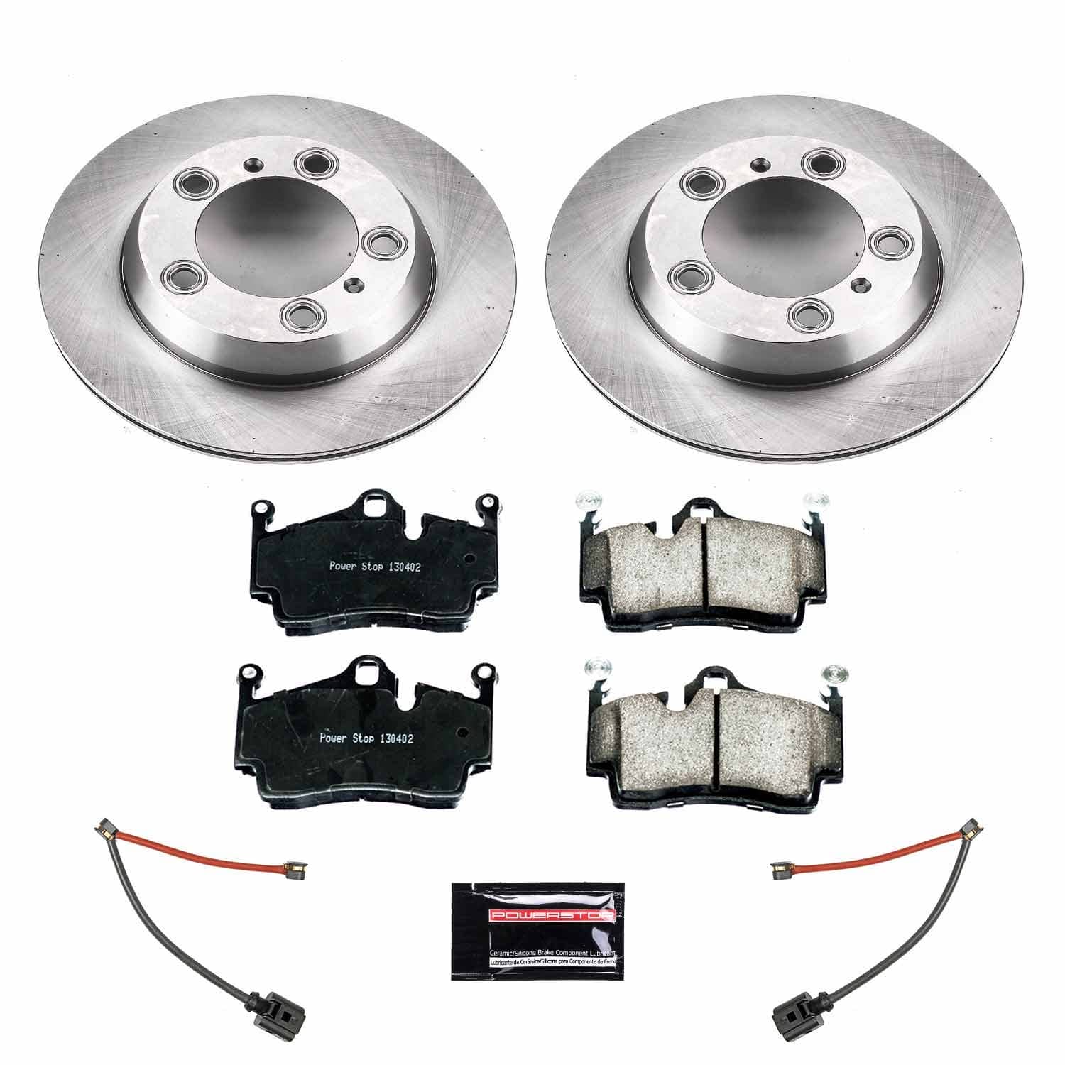 Power Stop - KOE7088 - Rear - Disc Brake Pad and Rotor Kit
