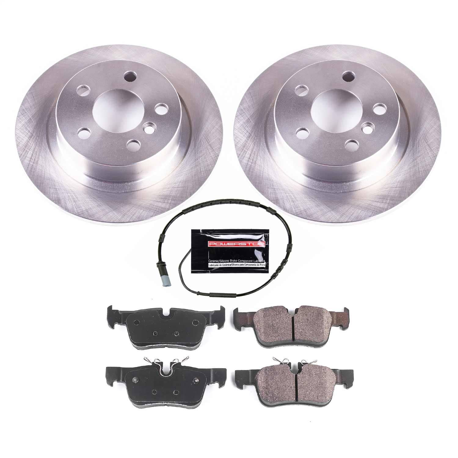 Power Stop - KOE8110 - Rear - Disc Brake Pad and Rotor Kit