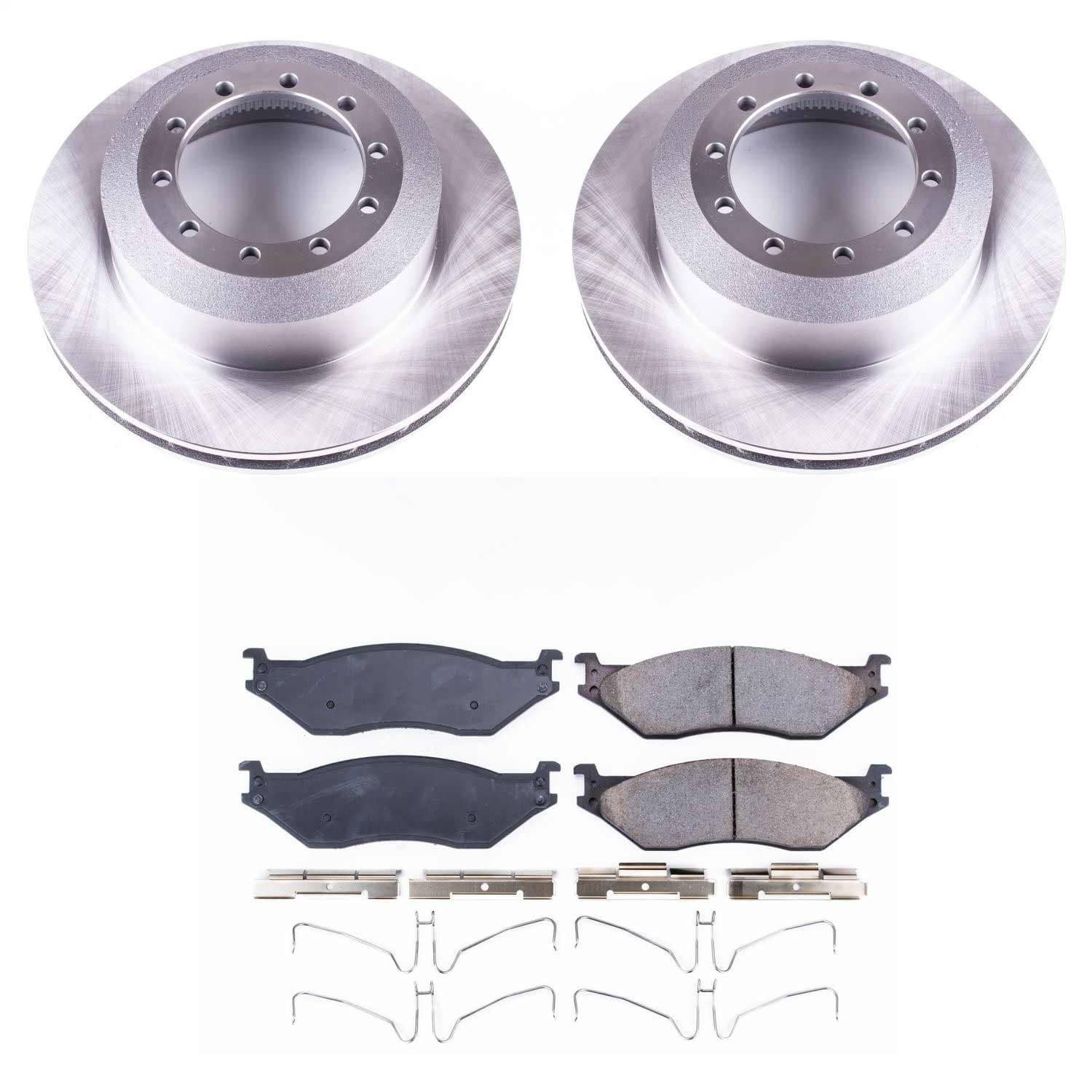 Power Stop - KOE8185 - Rear - Disc Brake Pad and Rotor Kit