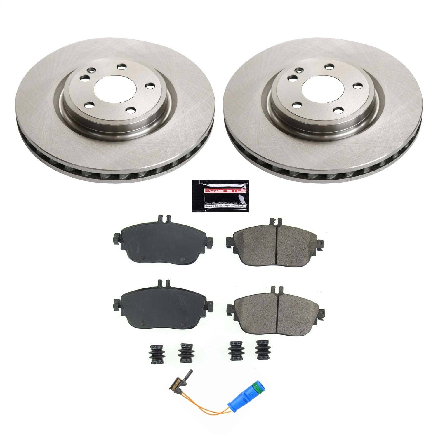 Power Stop - KOE8266 - Front - Disc Brake Pad and Rotor Kit
