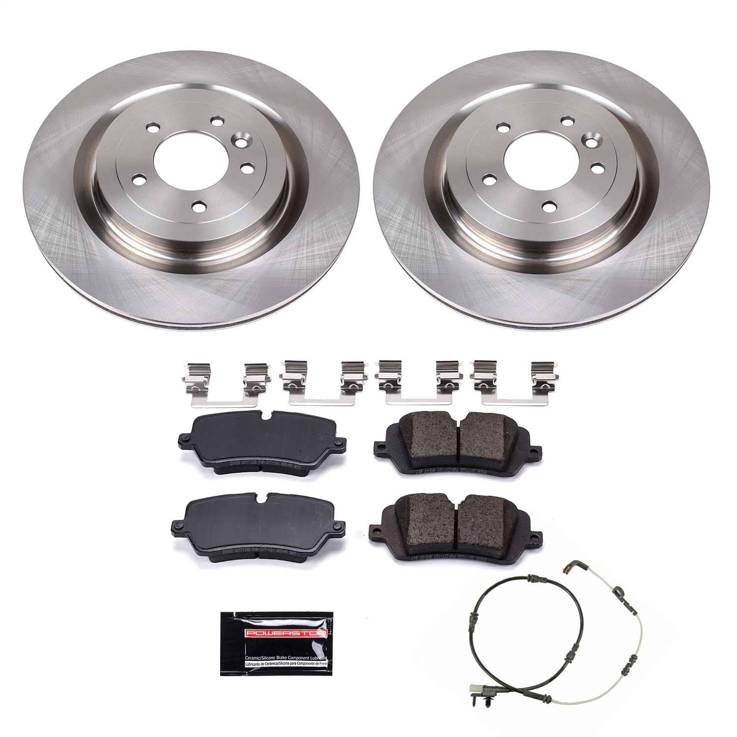 Power Stop - KOE8385 - Rear - Disc Brake Pad and Rotor Kit