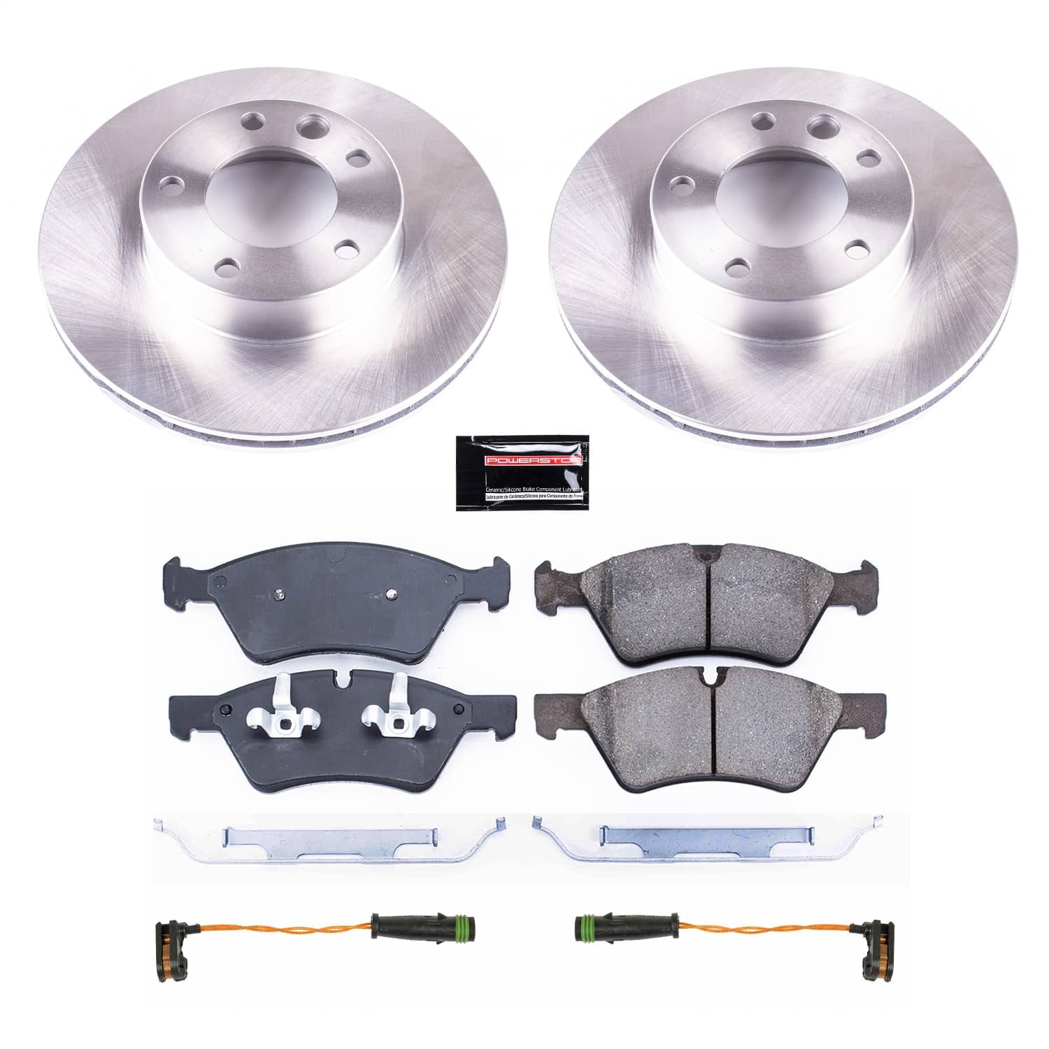 Power Stop - KOE8420 - Front - Disc Brake Pad and Rotor Kit
