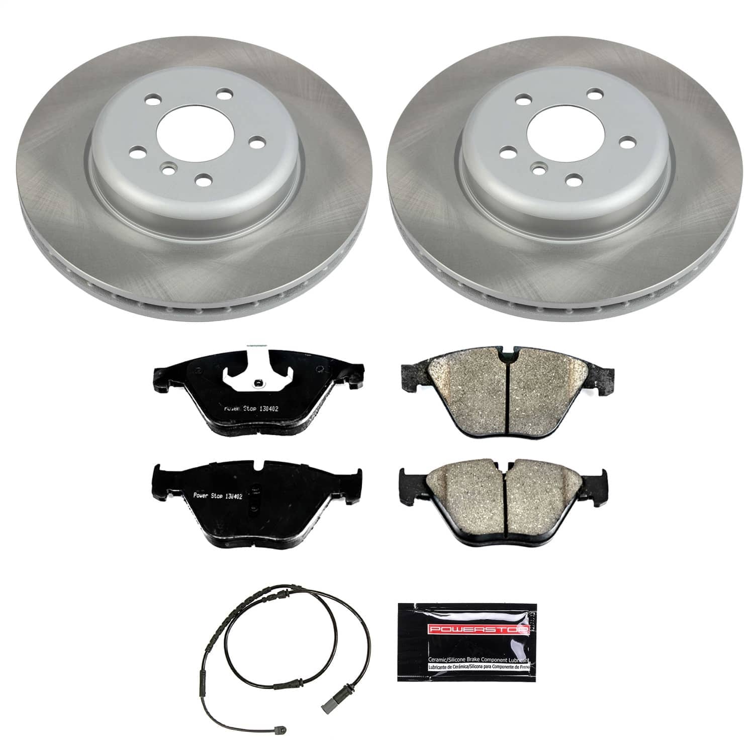 Power Stop - SC6020 - Front - Disc Brake Pad and Rotor Kit