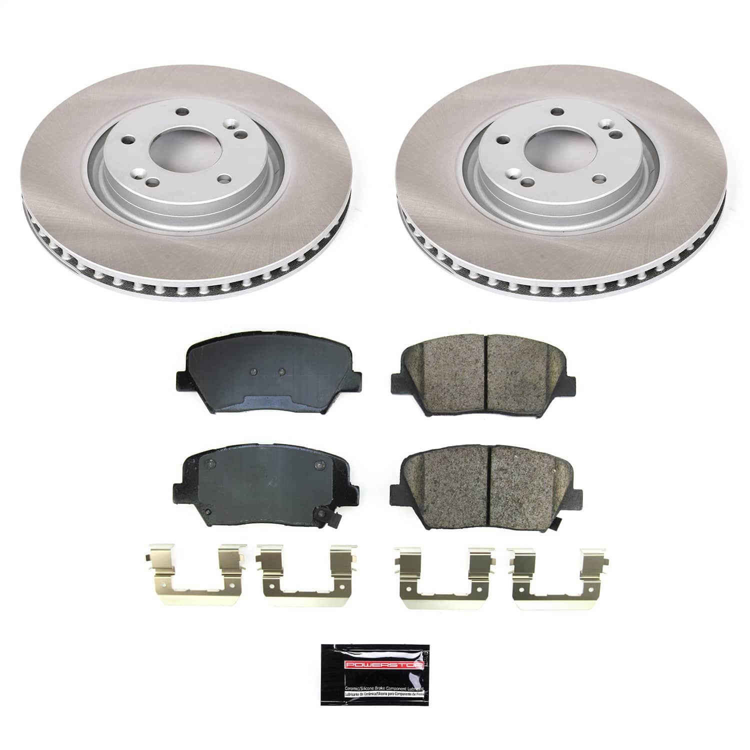 Power Stop - SC8271 - Front - Disc Brake Pad and Rotor Kit